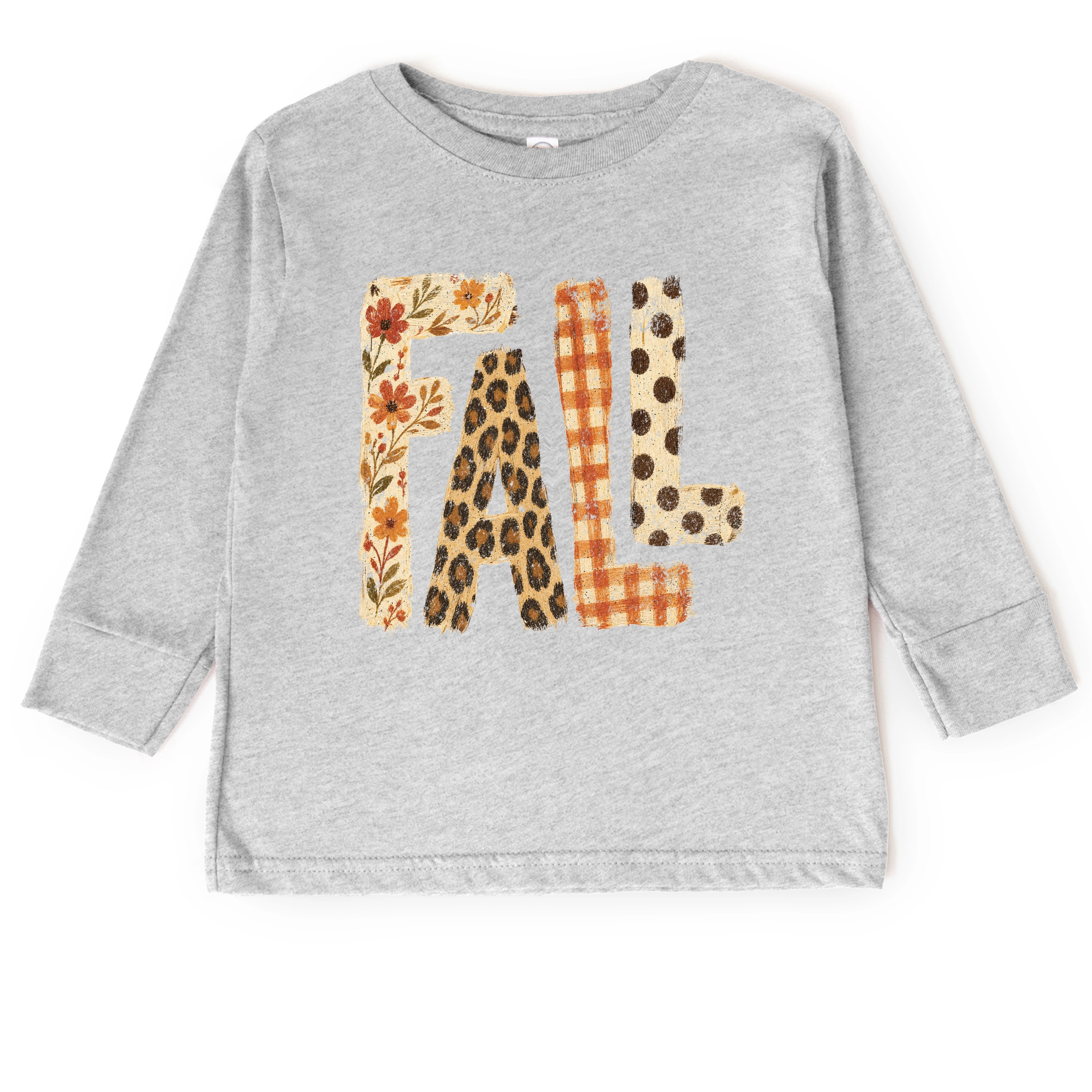 The Juniper Shop - Toddler Long Sleeve Graphic Tee Fall Bold Patterns
