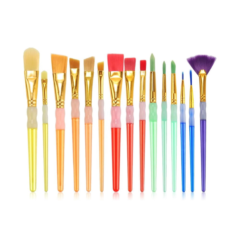 Byte Bonds 15 Piece Paint Brushes