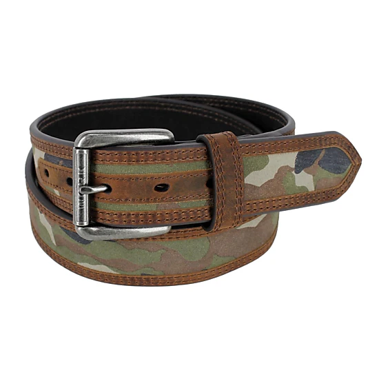 Ariat Men's Camo Ribbon Work Belt with Roller Buckle