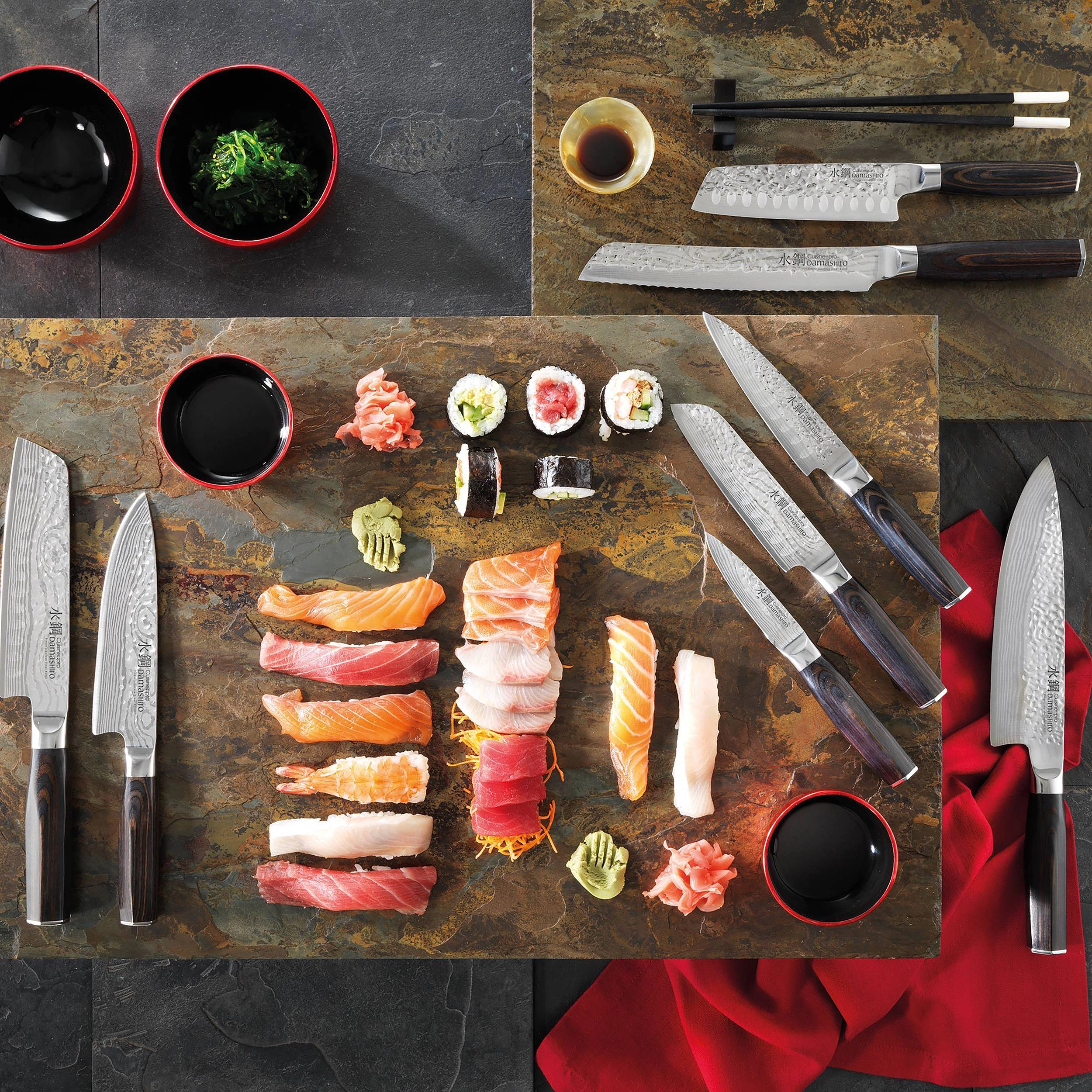 Cuisine::pro® Damashiro EMPEROR® Santoku 6.5"