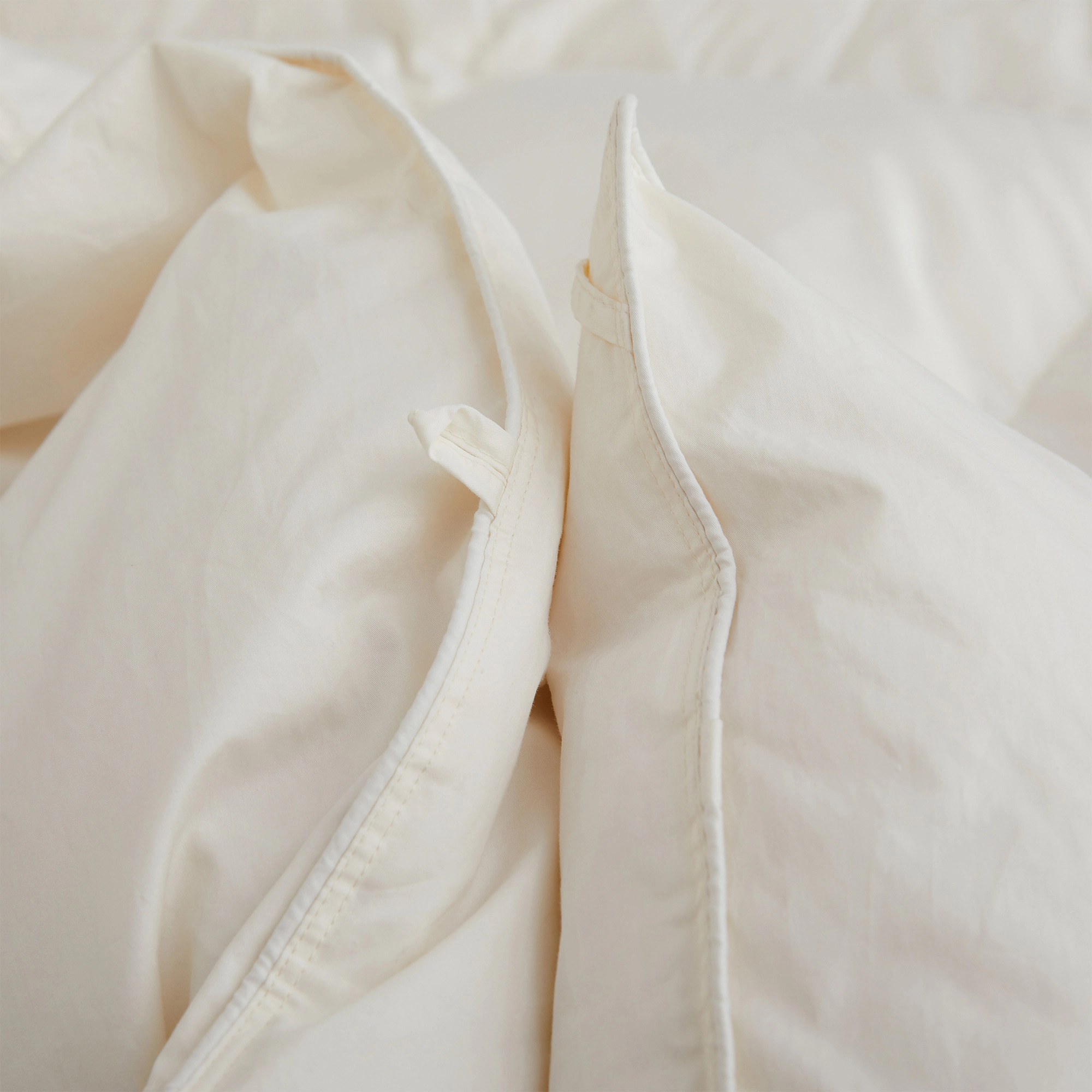 Unikome 800 Fill Power Down Comforter Insert, 100% Organic Cotton Cover Luxury Duvet Bedding
