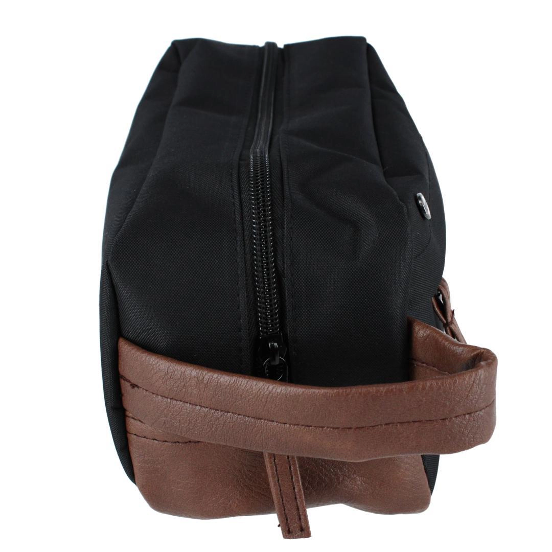 London Fog Men's Accessory Case Travel Kit with Carrying Handle