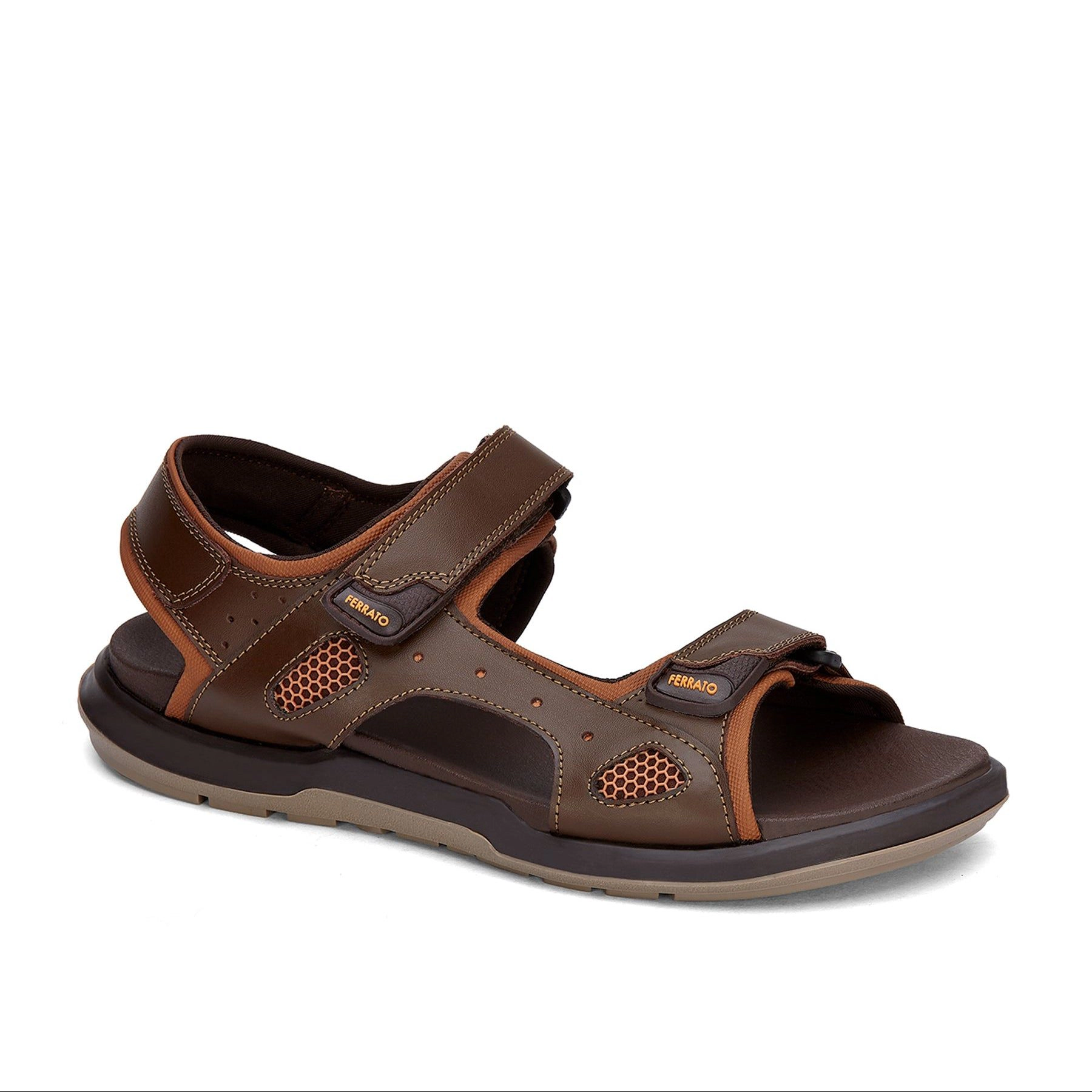 Ferrato Mens Leather Sandals
