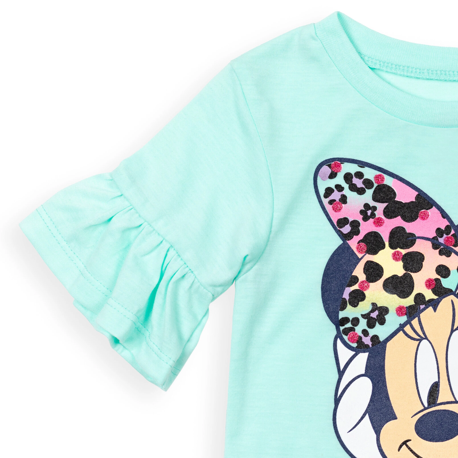 Disney Minnie Mouse Girls' 2-Piece T-Shirt and Leggings Set