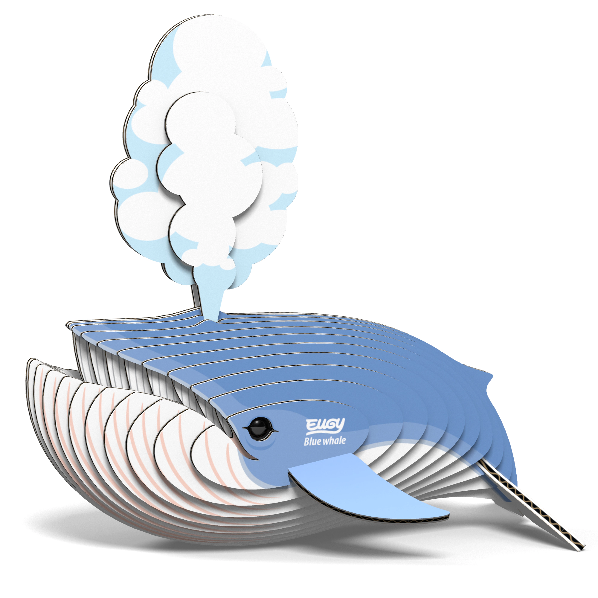 EUGY Blue Whale 3D Puzzle - contains 25 puzzle pieces