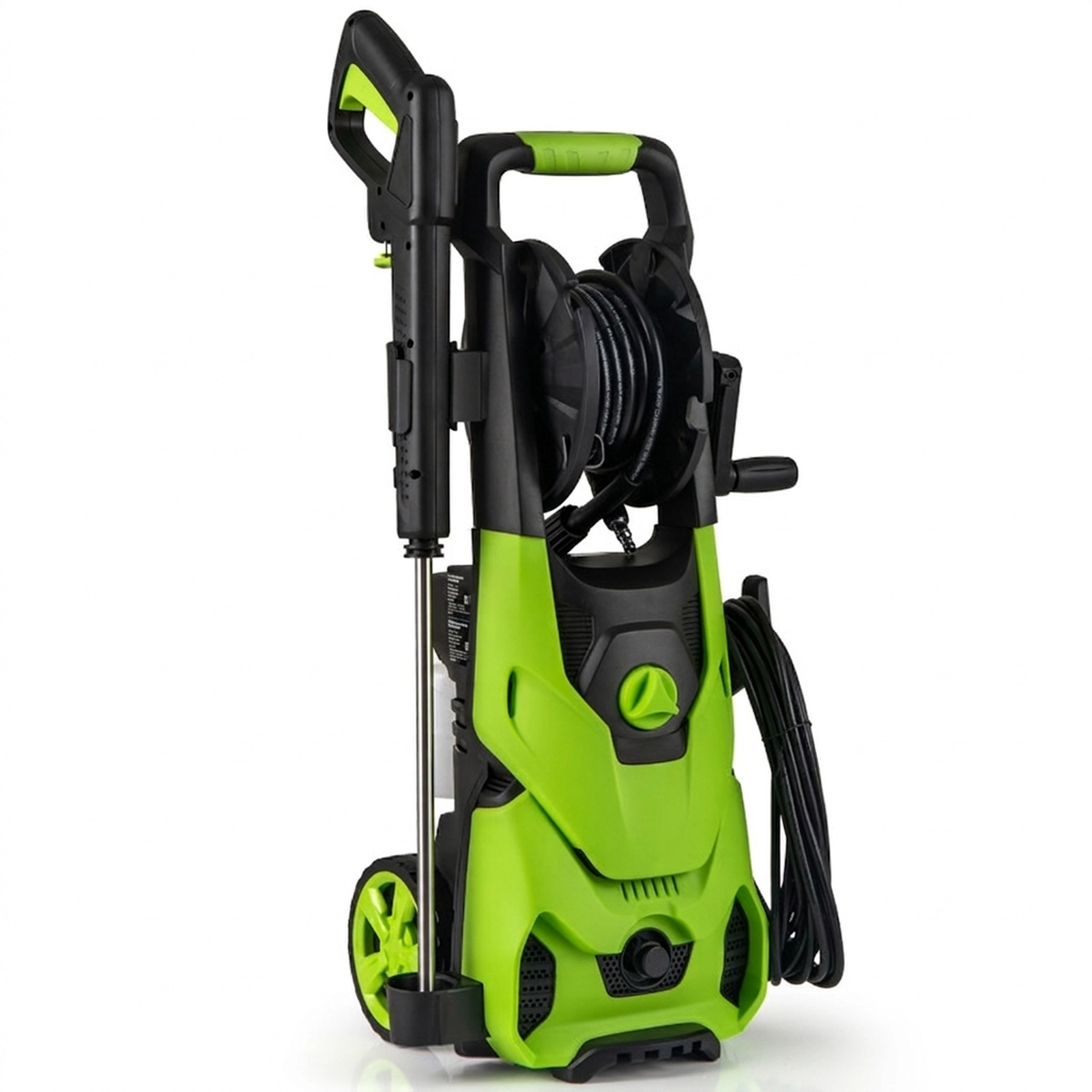 SUGIFT 2150-PSI Green Electric Pressure Washer with 4 Nozzles and Foam Cannon 1.2-GPM 14-in W 11-in D 29-in H