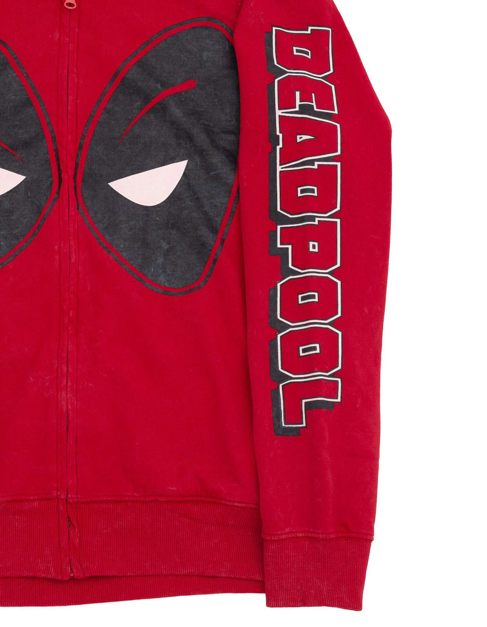 Marvel Deadpool Men's and Wolverine Fleece Zip Up Hoodie