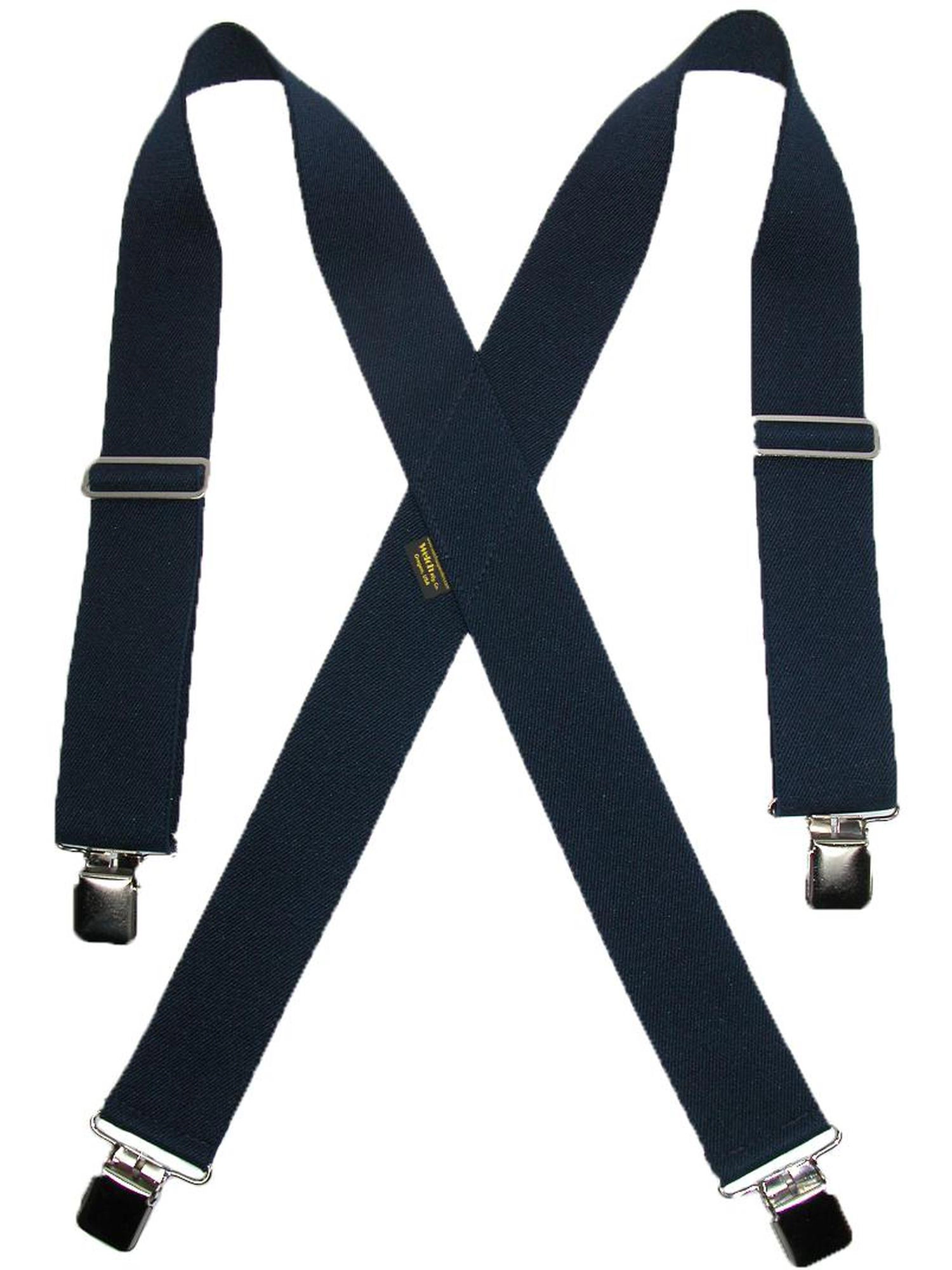 Welch Men's Big & Tall Elastic Clip-End 2 Inch Work Suspenders