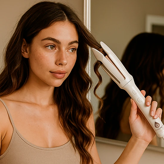 Pursonic Women’s Automatic Ceramic Curling Iron – Salon-Quality Curls in Minutes