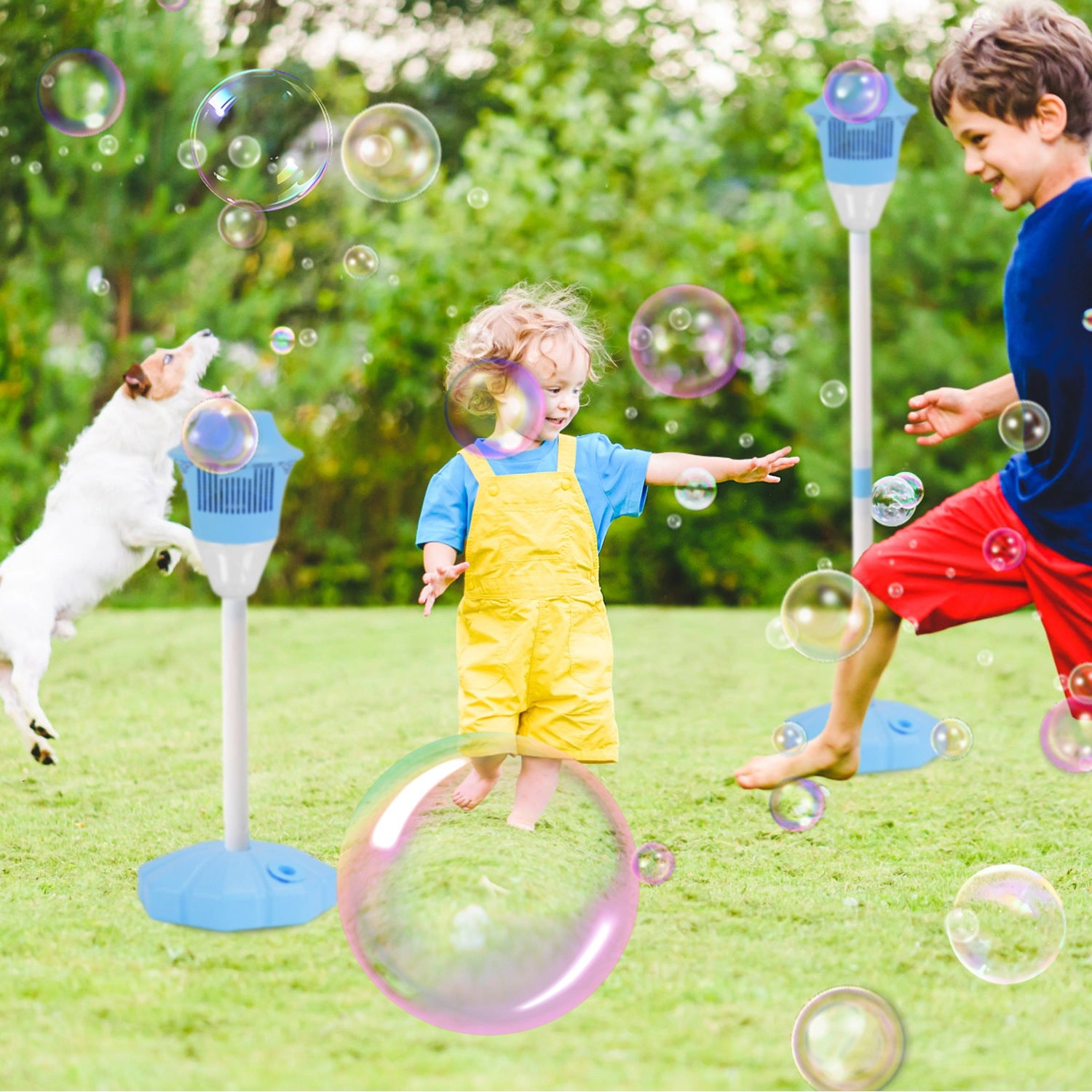 IMounTEK Unisex Rechargeable 3-in-1 Bubble Machine