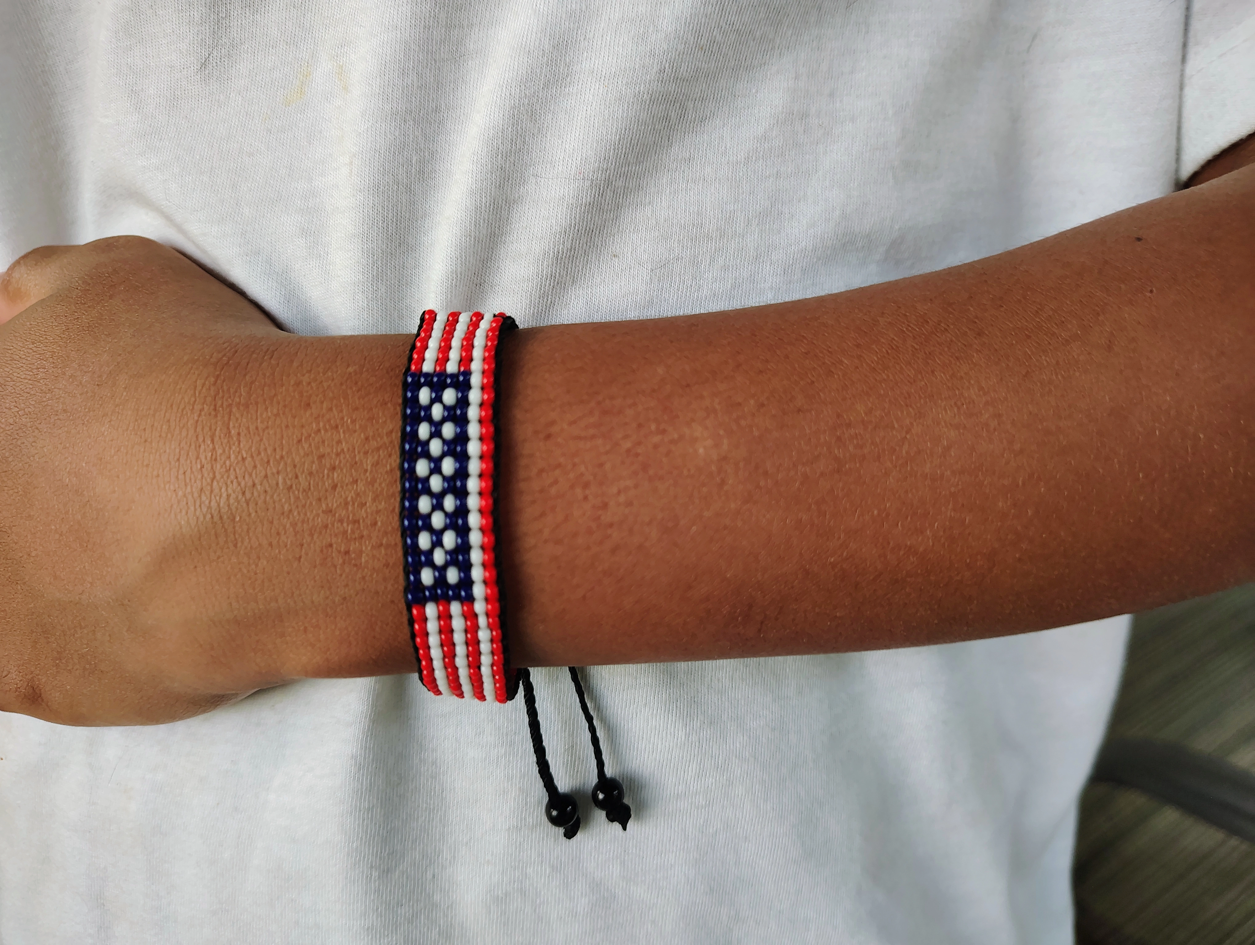 SAWA SAWA America 250 Handcrafted Unisex Beaded Bracelet