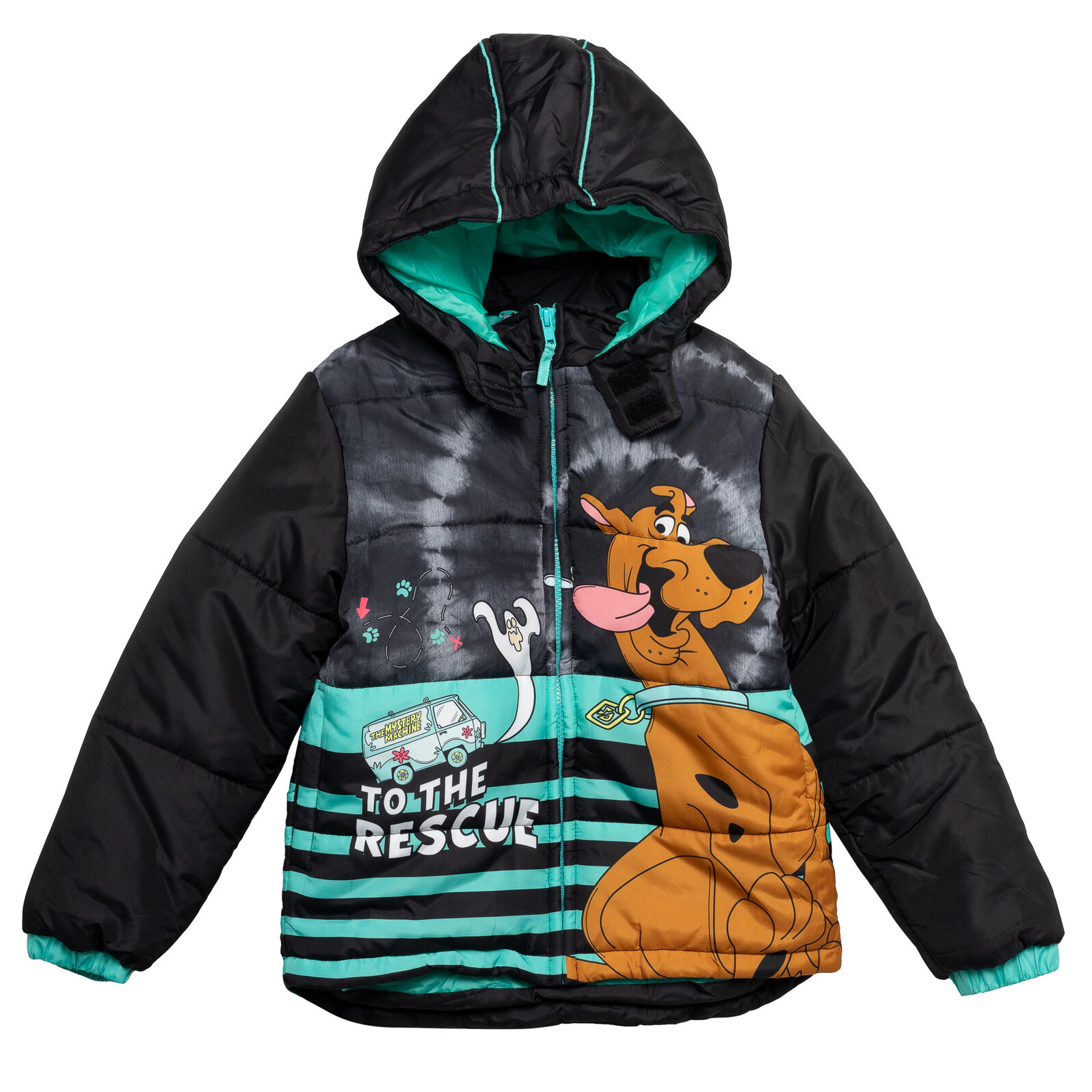 Scooby-Doo  Boys' Hooded Puffer Coat