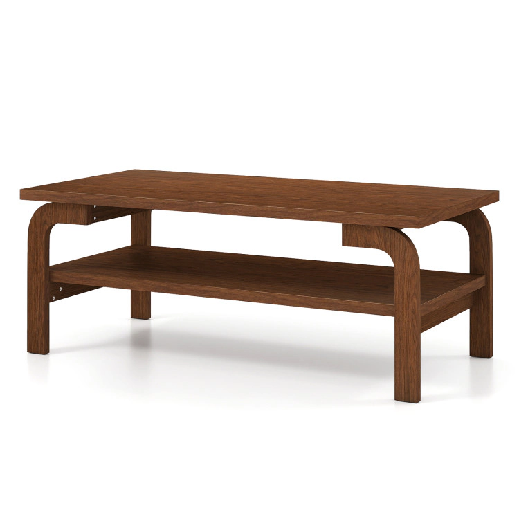 Hivvago 47 Inches Accent Rectangular Coffee Table For Living Room