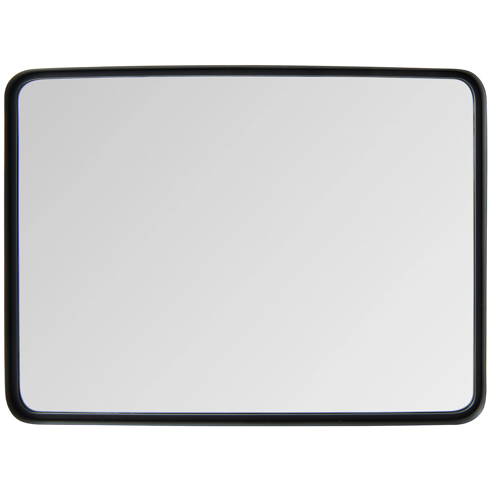 SUGIFT Large Rectangular Wall Mount Black Bathroom Vanity Mirror