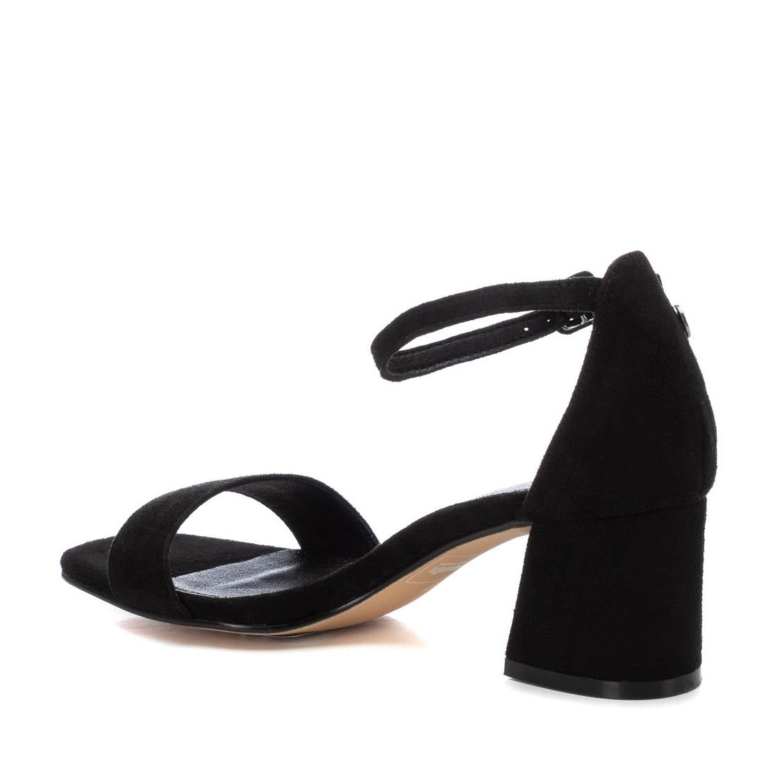 XTI Women's Suede Block Heel Sandals