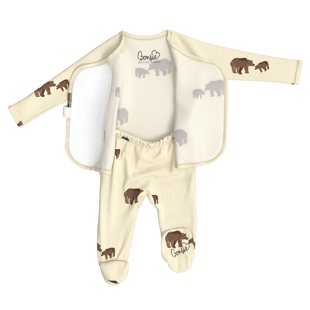 Bonsie Footie - Mama Bear