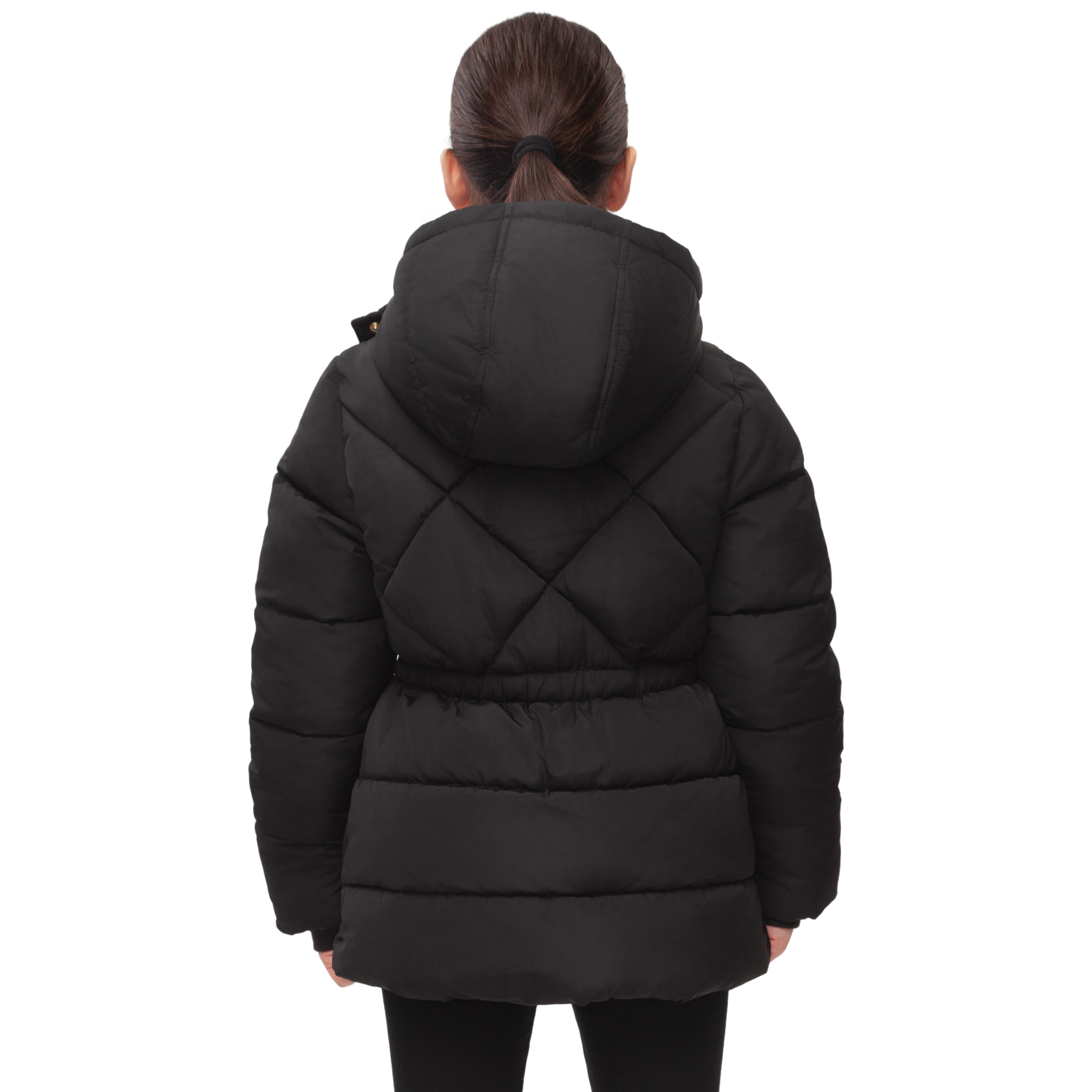 Rokka&Rolla Little & Big Kid Girls Timeless Quilted Coat