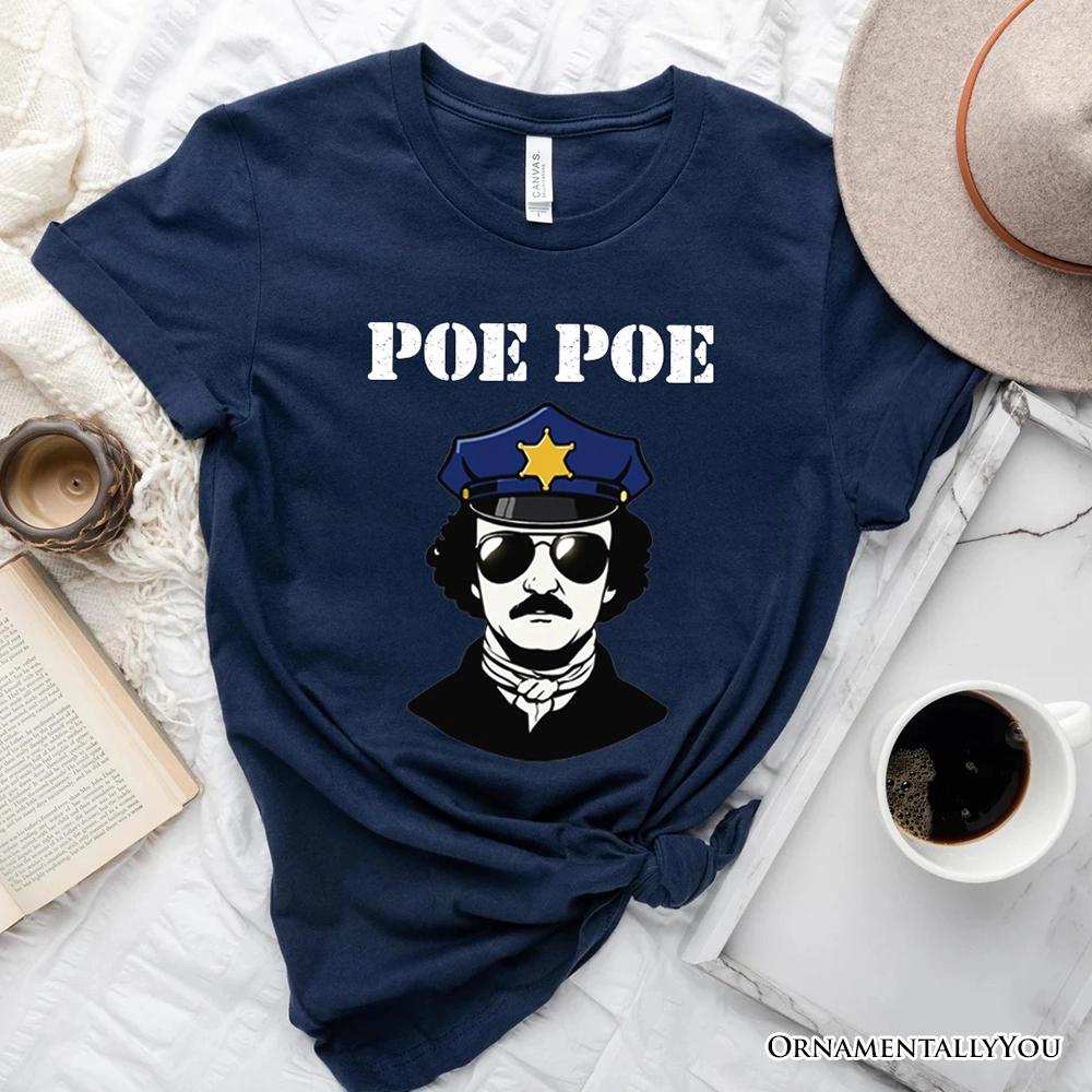 OrnamentallyYou Mens Police Edgar Allan Poe T-Shirt