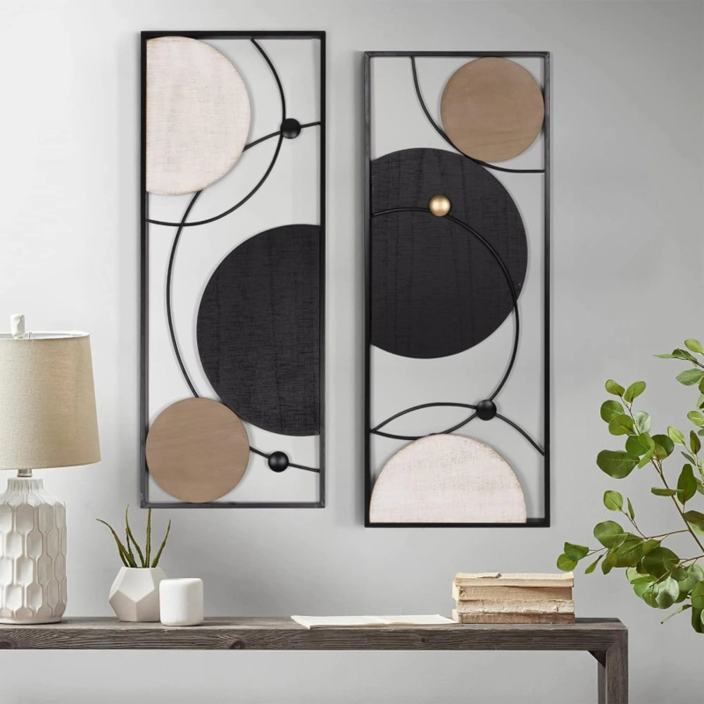 Granny Furni Antic Unisex Metal Abstract Astronomy Wall Art
