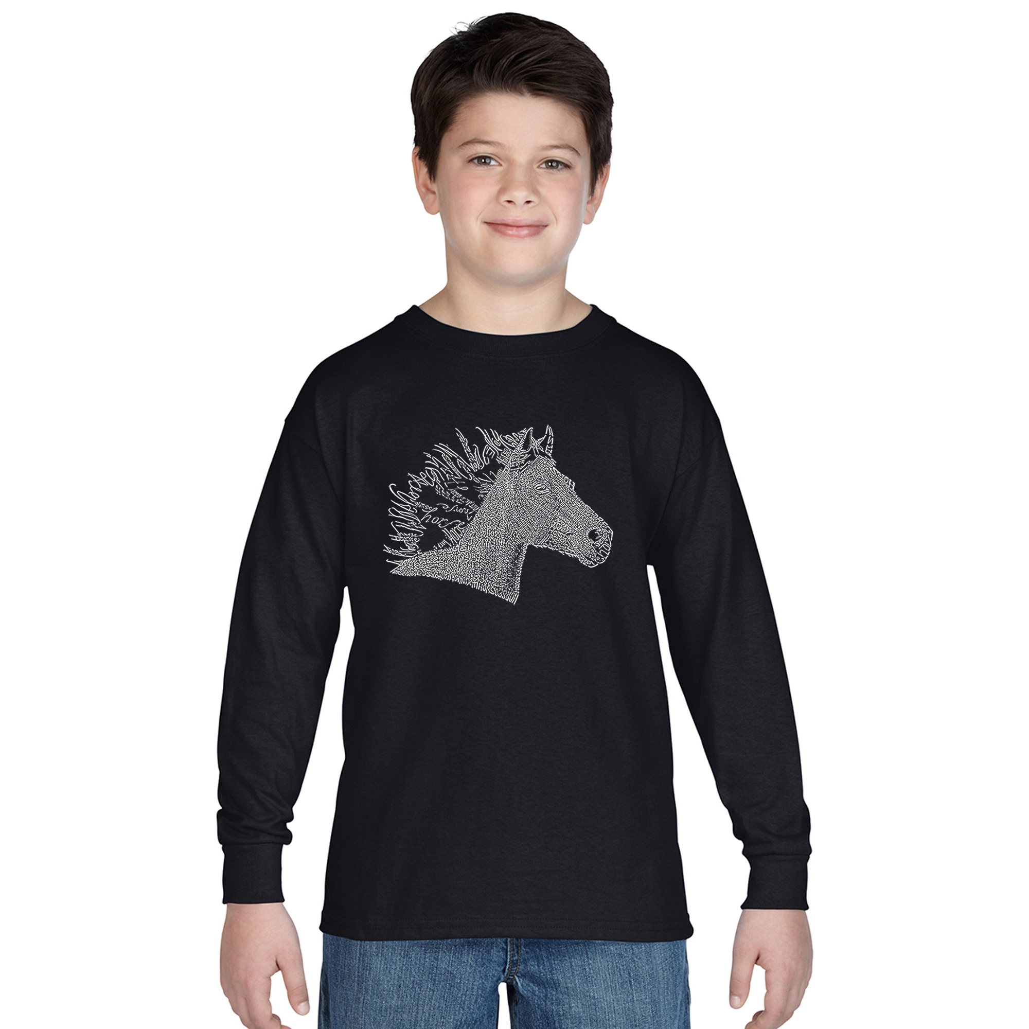 LA Pop Art Boys Long Sleeve T-Shirt