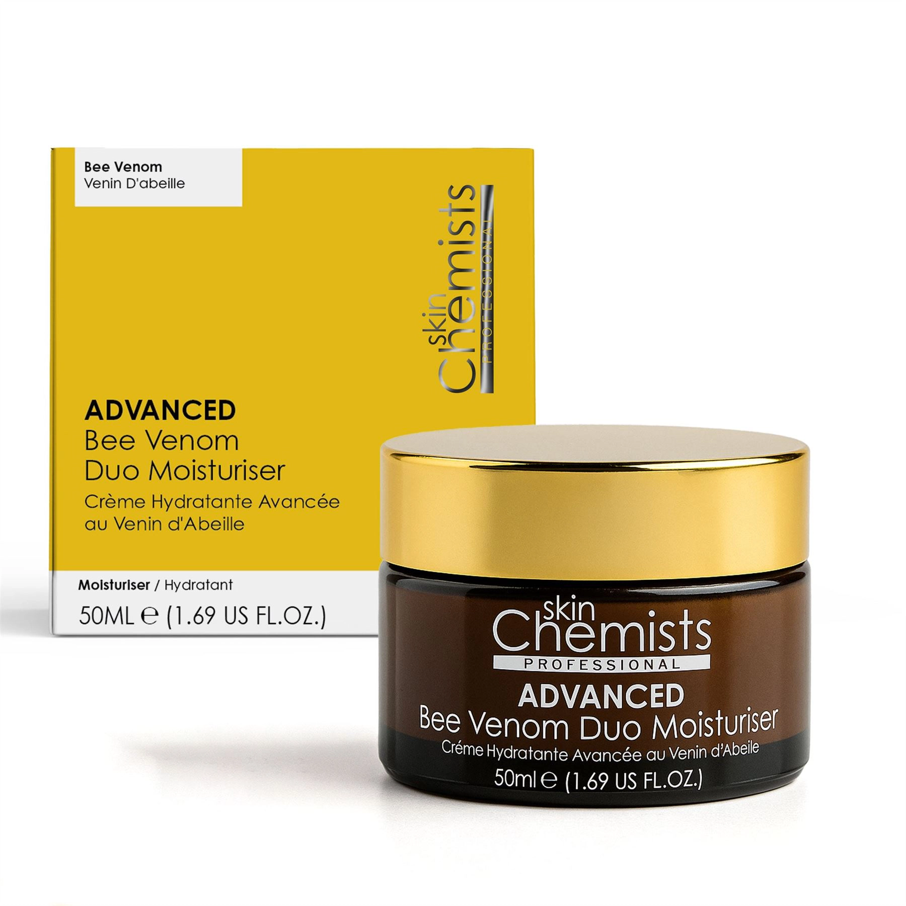 skinChemists Pro-5 Collagen Bee Venom Duo Moisturiser 50ml - Firming Anti-Aging Cream