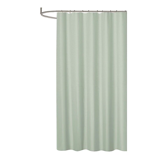 RT Designer Collection Bliss Waffle Shower Curtain 70" x 72" Sage