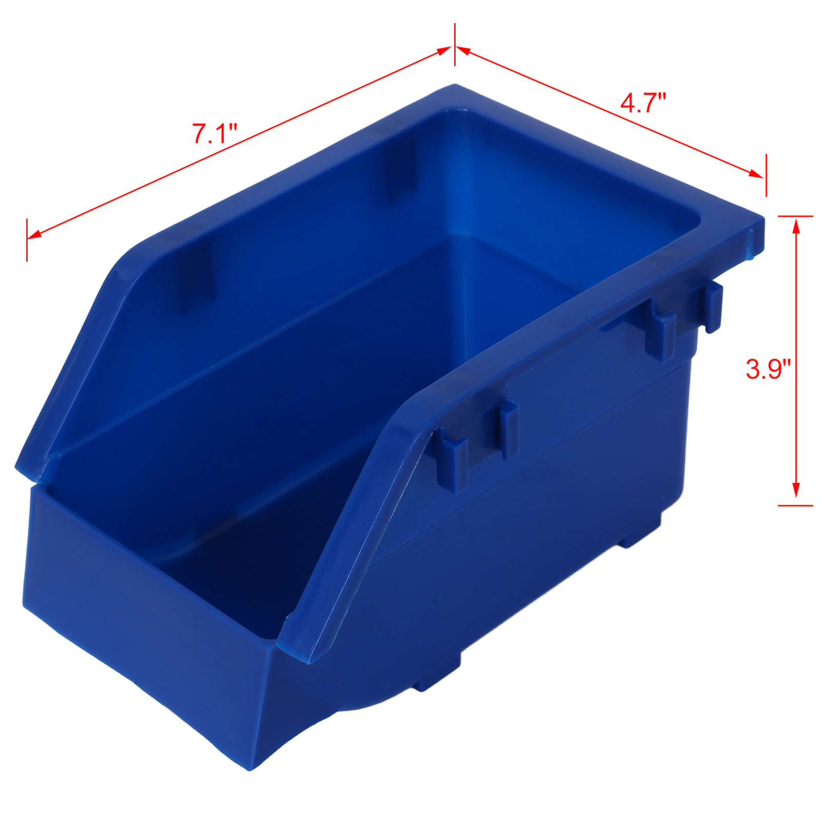 Flynama 90 Parts Bin Shelving Storage Organizer with Locking Wheels for Shop Garage and Home