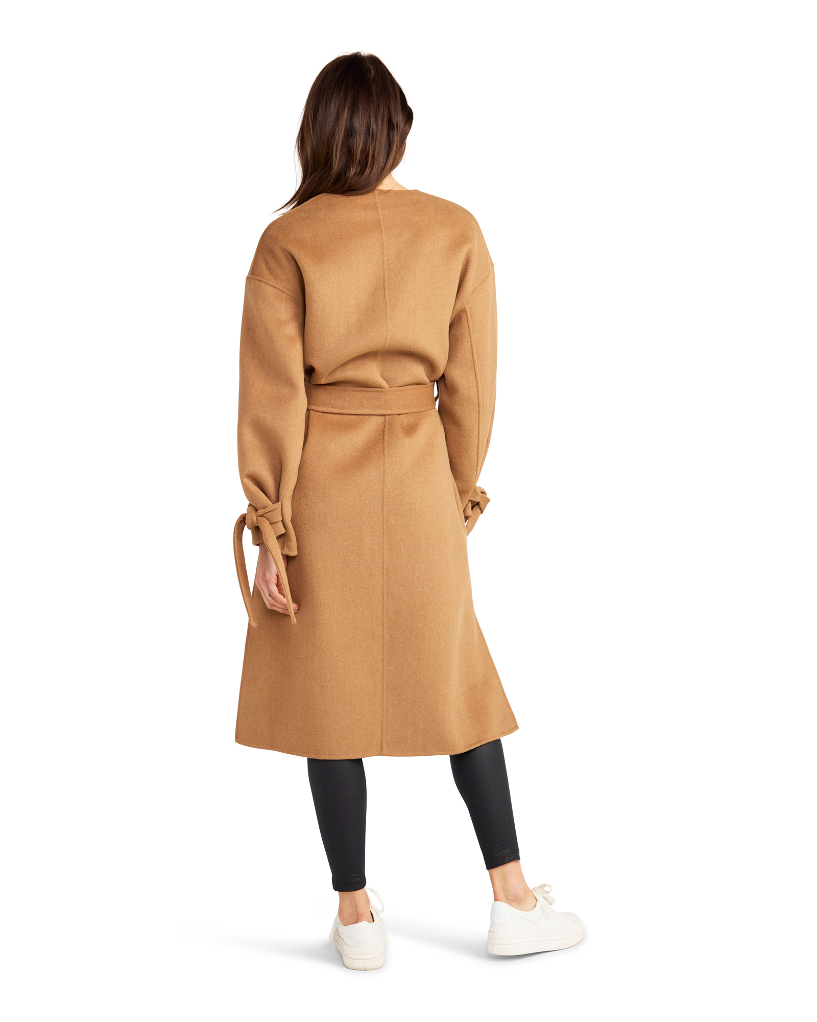 Belle & Bloom Womens Head Over Heels Collarless Robe Coat