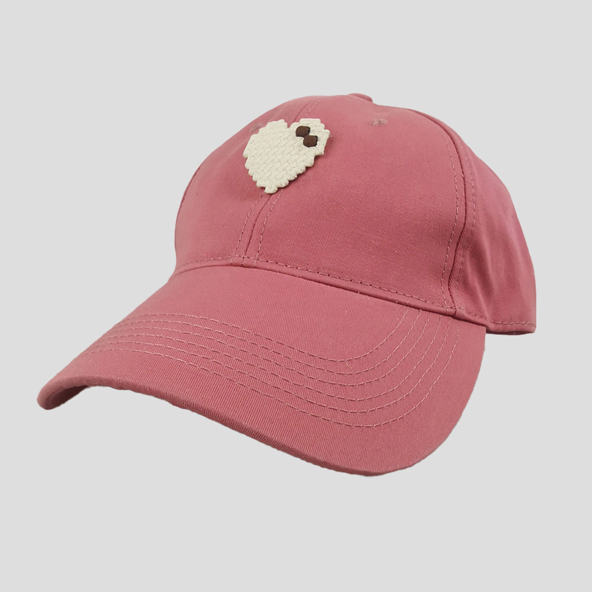 Anna-Kaci Women's Valentine Pixel Heart Wide - Brim Baseball Cap