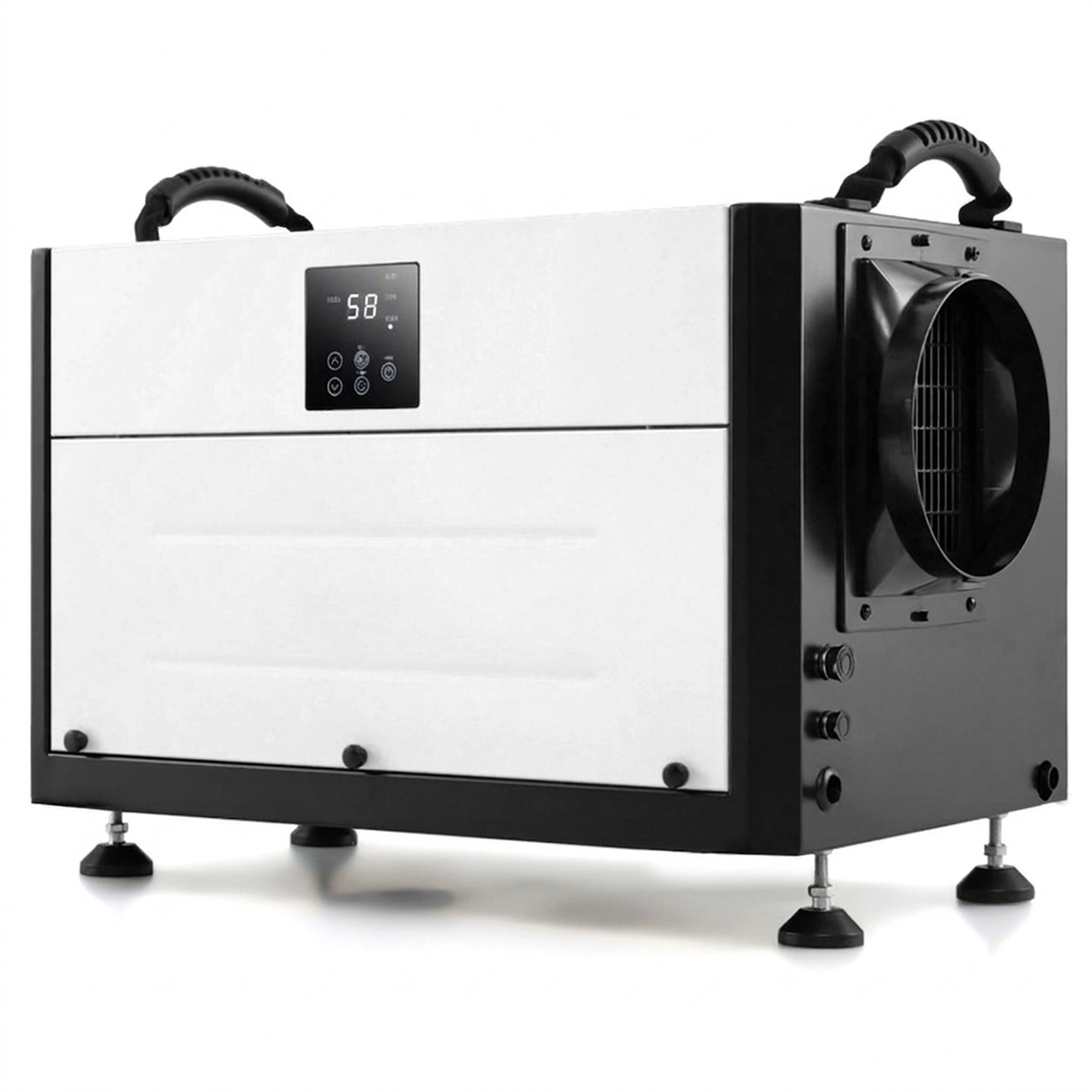 SUGIFT 192-Pint 2600-sq ft Crawl Space Dehumidifier with 237-CFM Airflow and 9.8-ft Gravity Drain Hose
