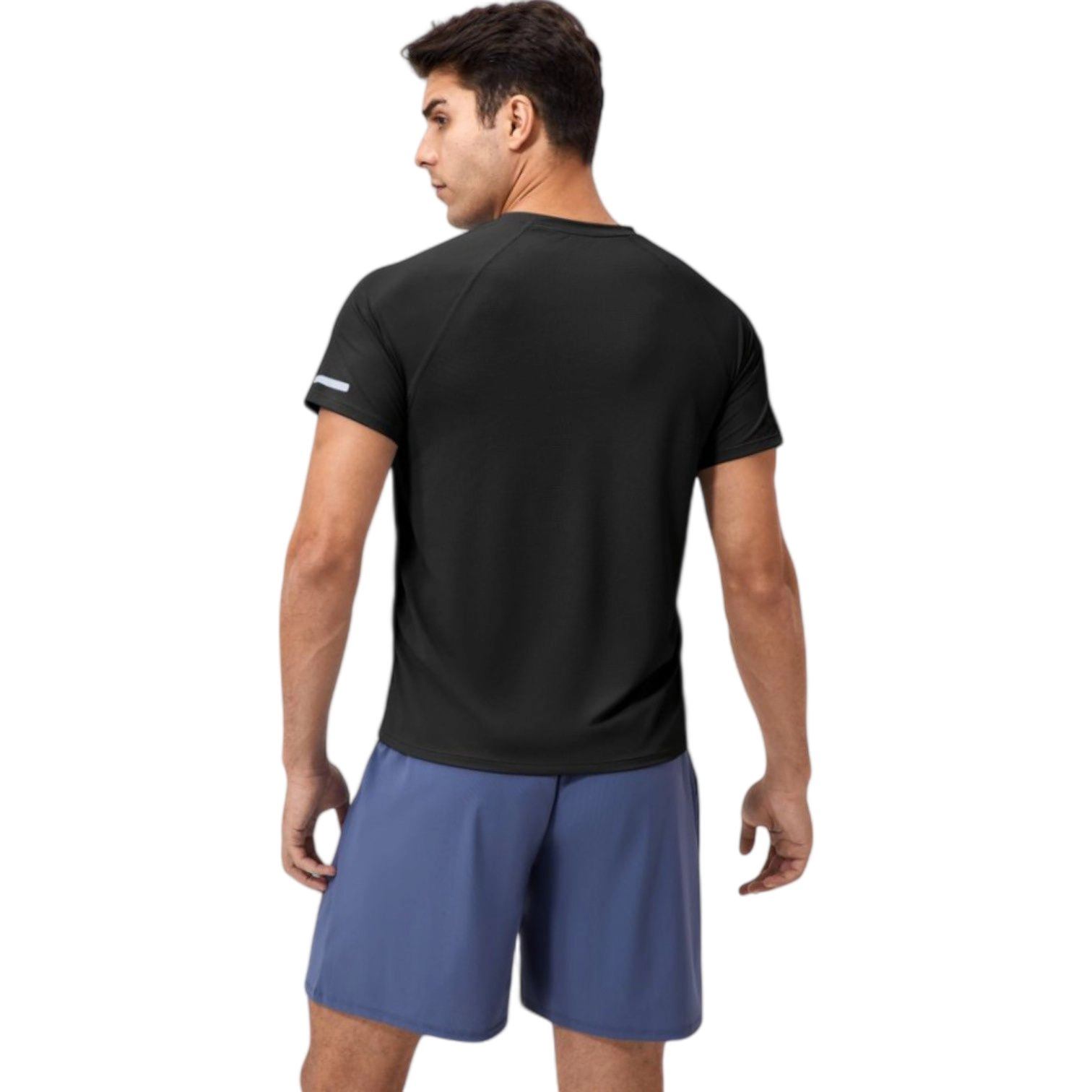 Anna-Kaci Men's Classic Crew Neck Active T-Shirt with Lightweight Quick-Dry Fabric for Performance Comfort