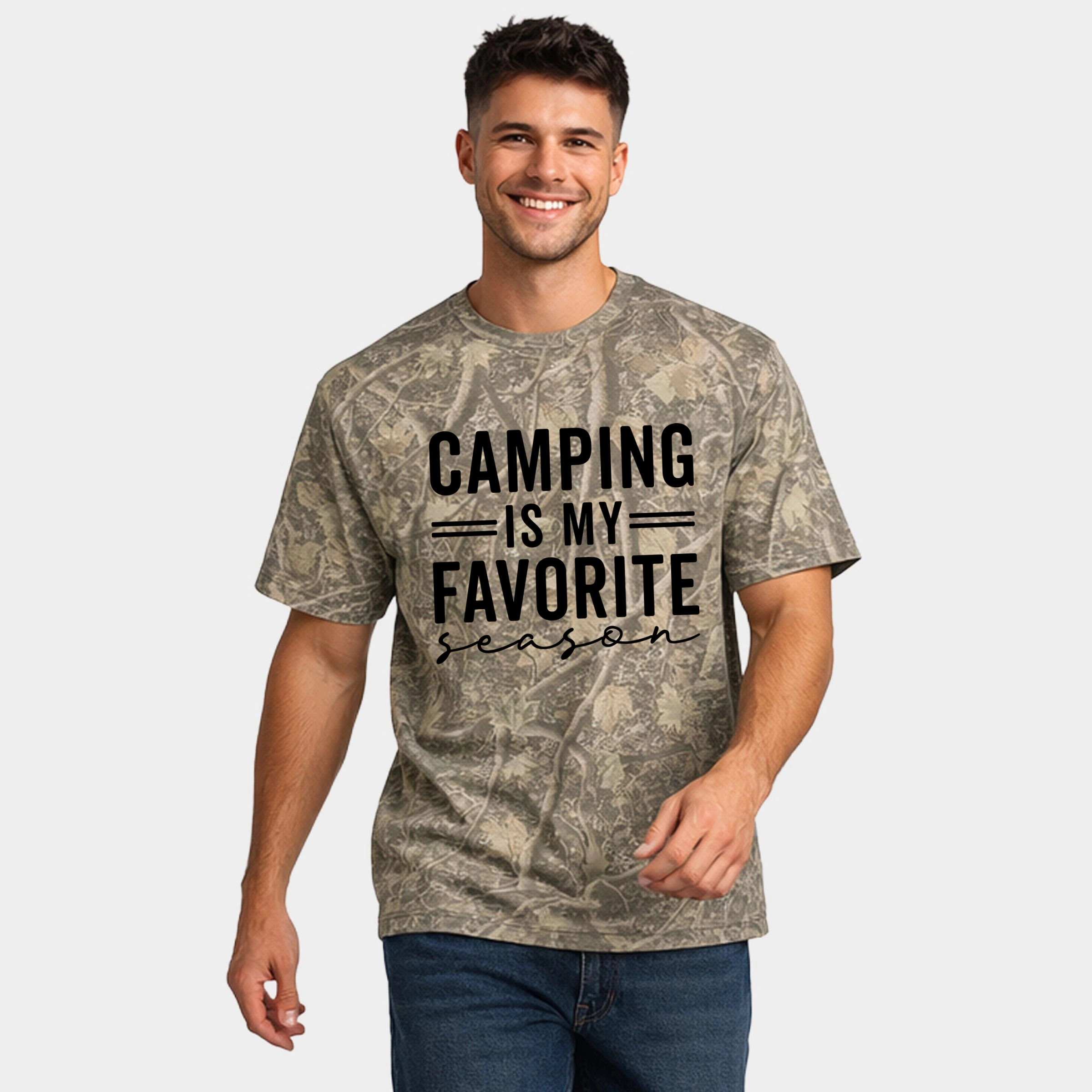 Simply Sage Market - Camping Is My Favorite Season Men's Heavyweight Crew