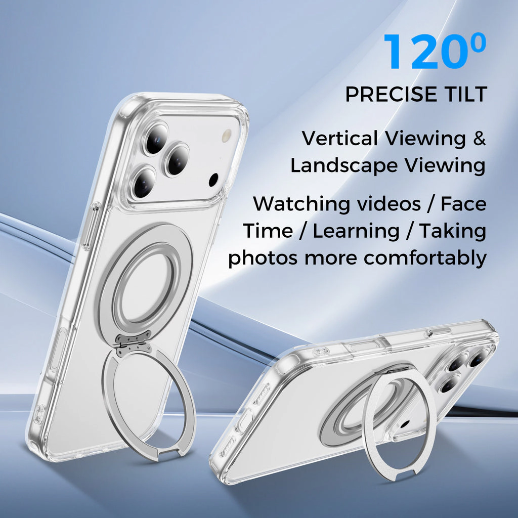 Alpha Digital Made for iPhone Series, Magnetic Ring Stand, Shockproof