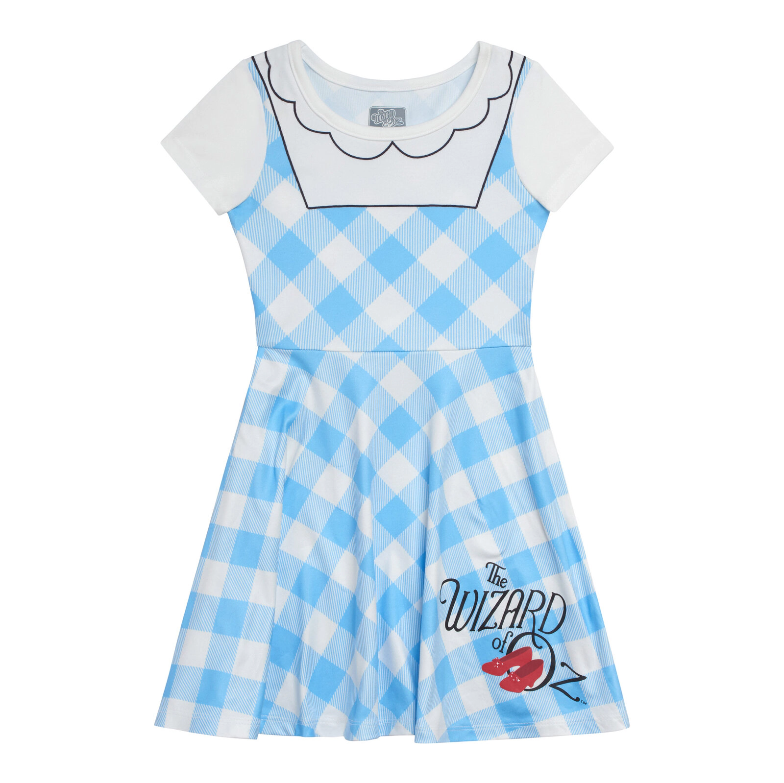 Wizard of Oz Dorothy Girls' Cosplay Skater Dress