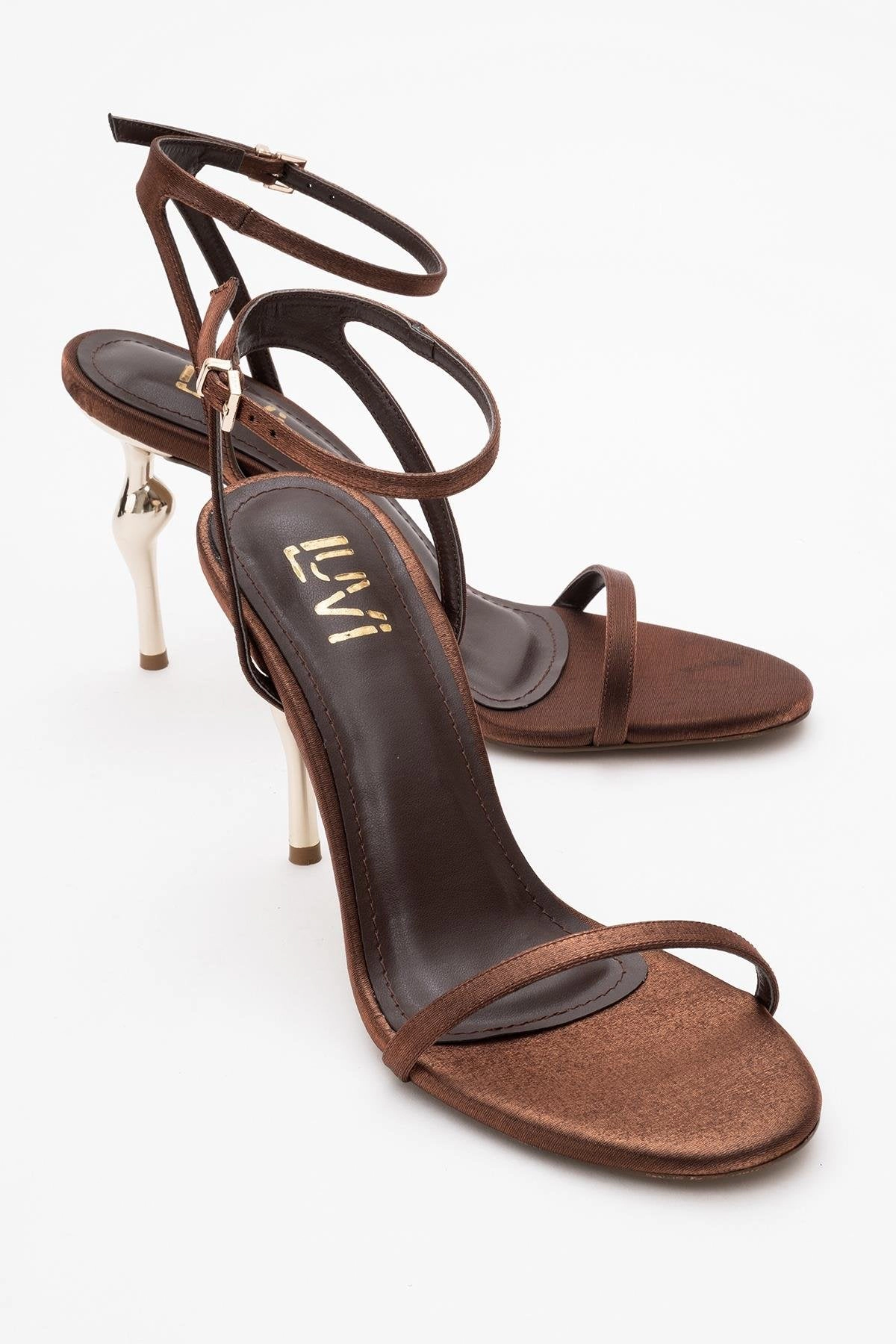 Prologue Shoes Womens Jasmin Ankle Strap Stiletto Sandal