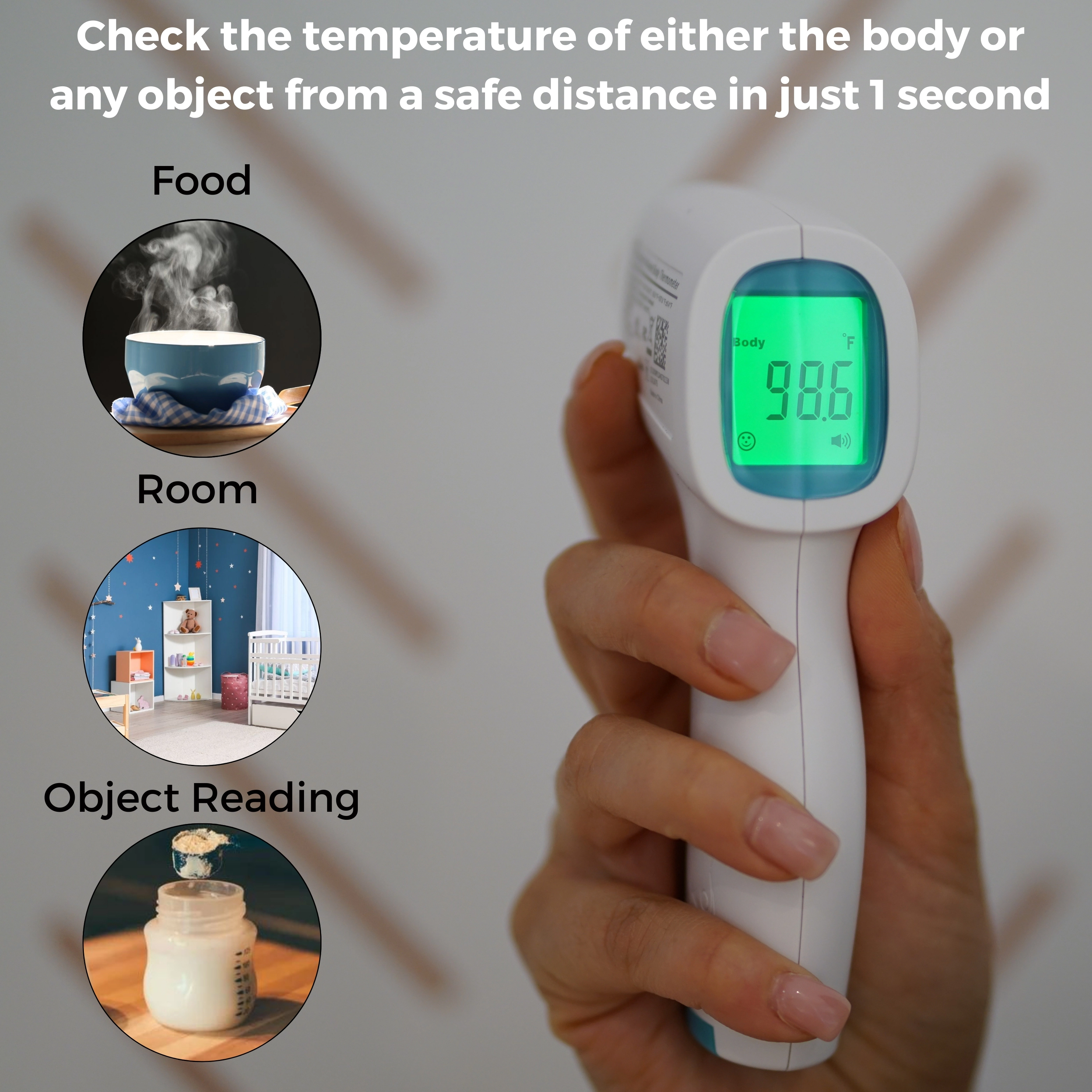MOBI Digital Non-Contact Infrared Thermometer