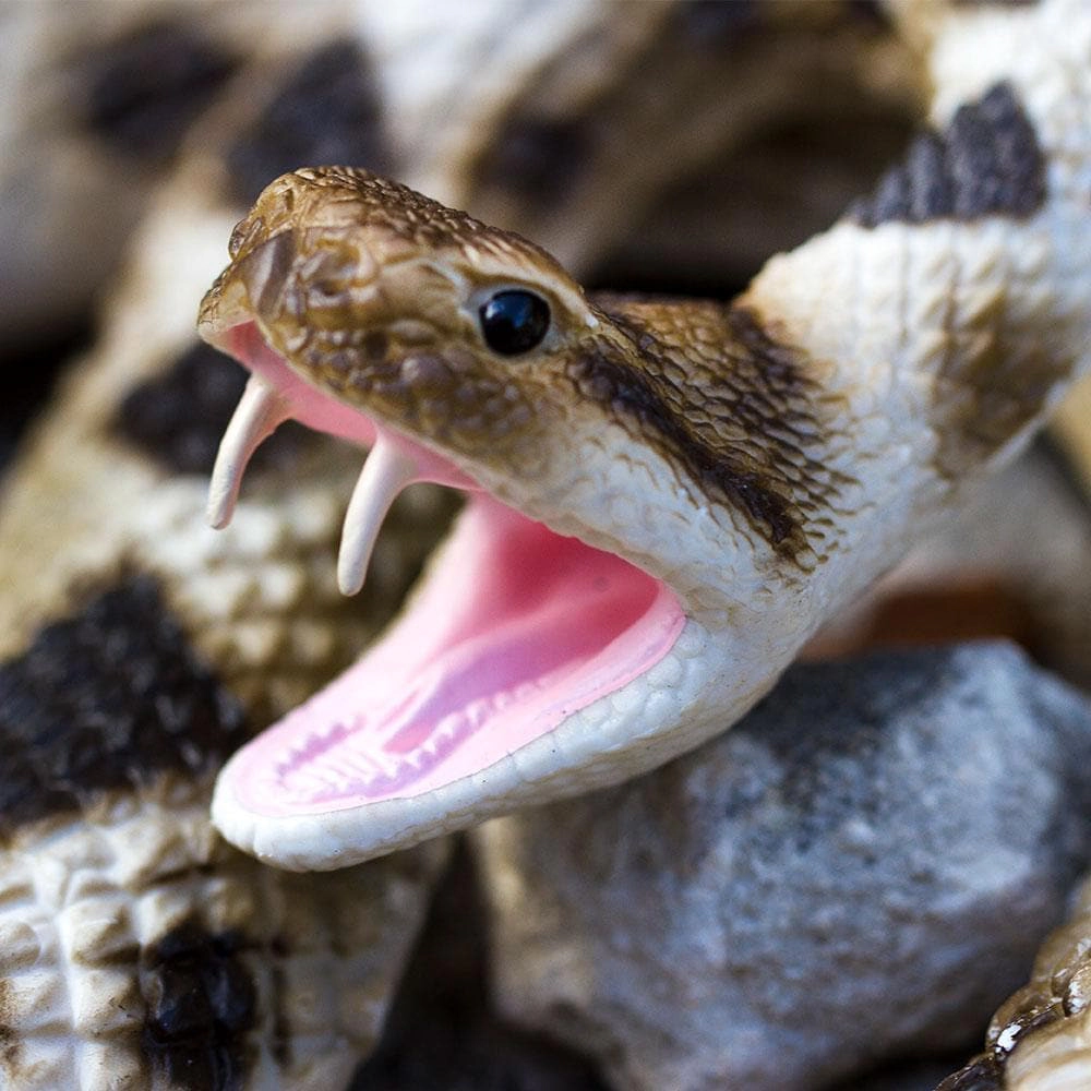 Safari Ltd. - Eastern Diamondback Rattlesnake Kids Toy Figure