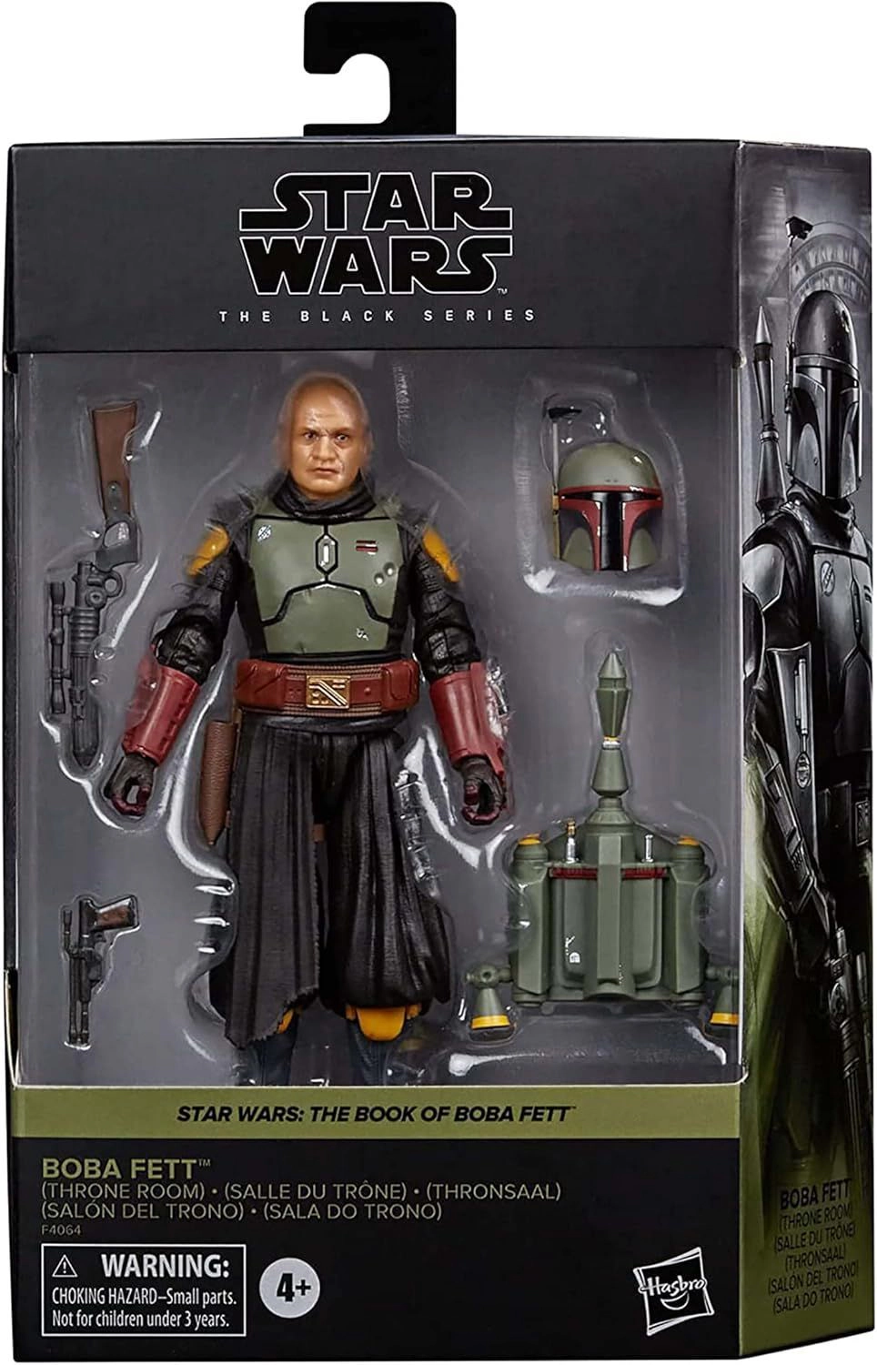 STAR WARS The Black Series Boba Fett (Throne Room) Toy 6-Inch