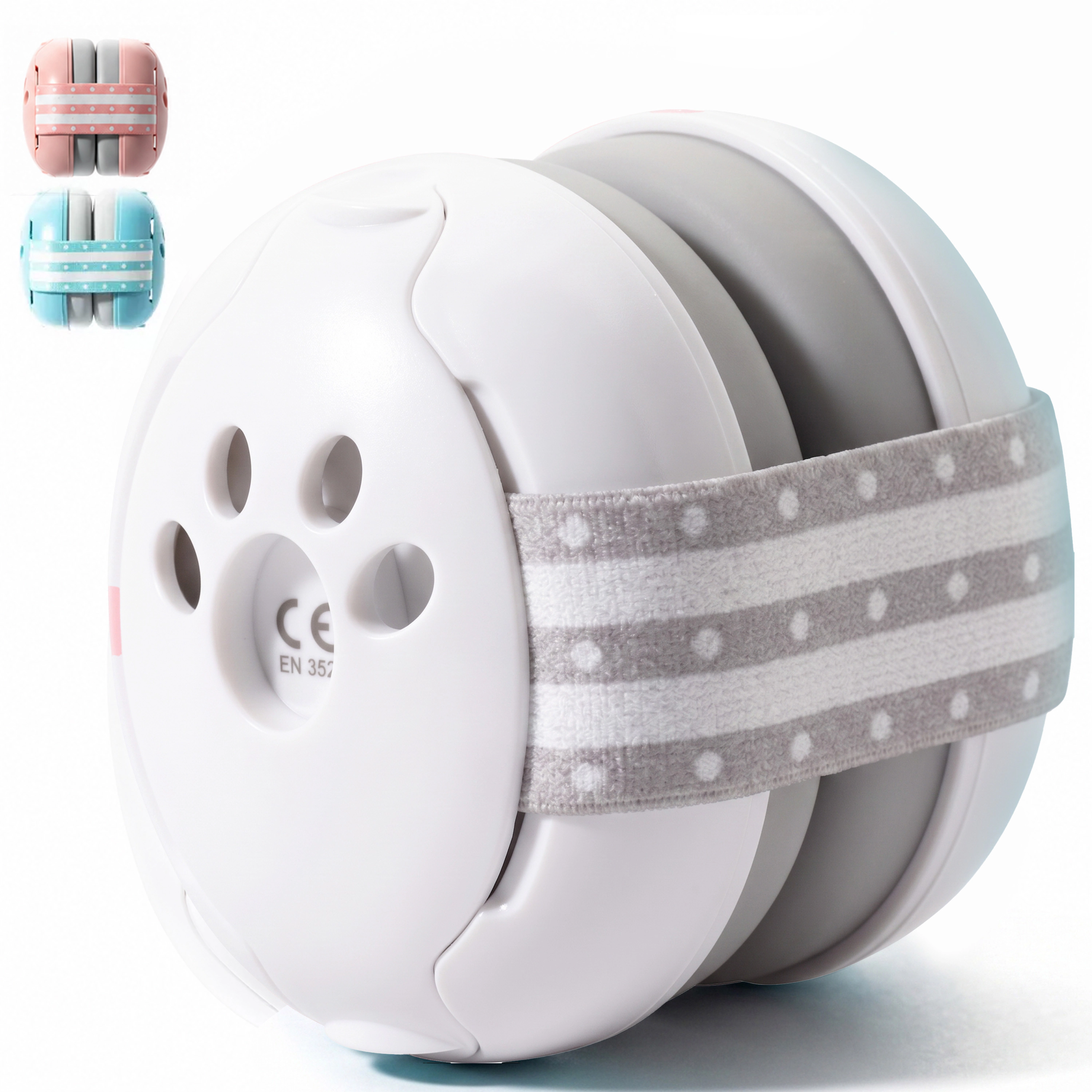 Sperric Baby Earmuffs - Noise Cancelling, Ultra‑Soft Lightweight Ear Protection with Non‑Slip Headband & Travel Bag