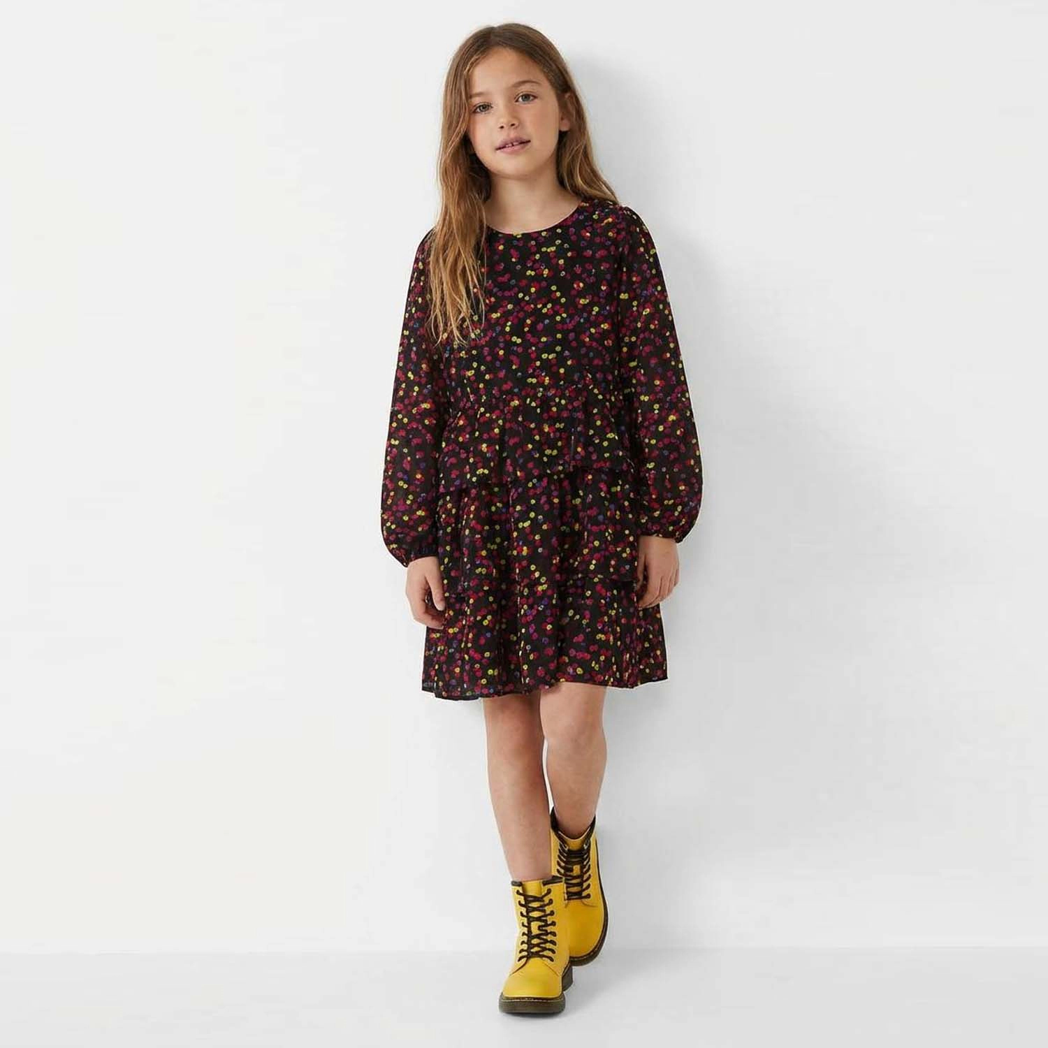 Rockets of Awesome Confetti Party Dress for Girls