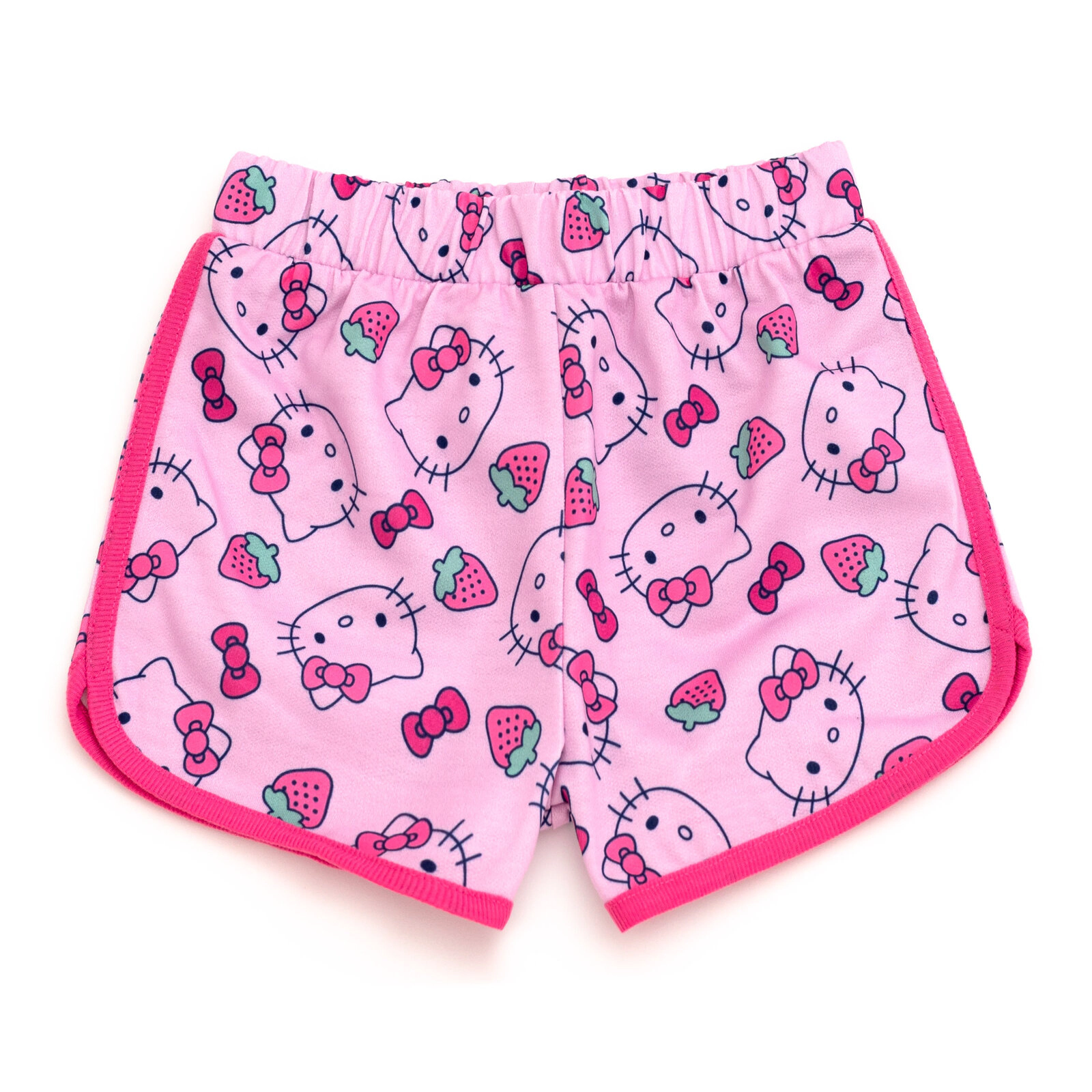 Hello Kitty Girls' T-Shirt and French Terry Shorts Set