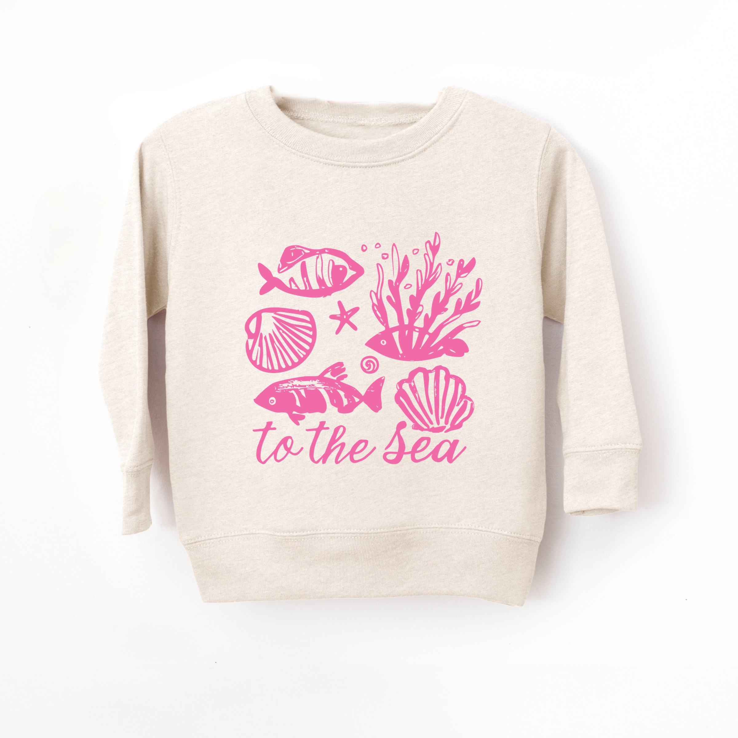 The Juniper Shop - To Sea Creatures Toddler Graphic Sweatshirt