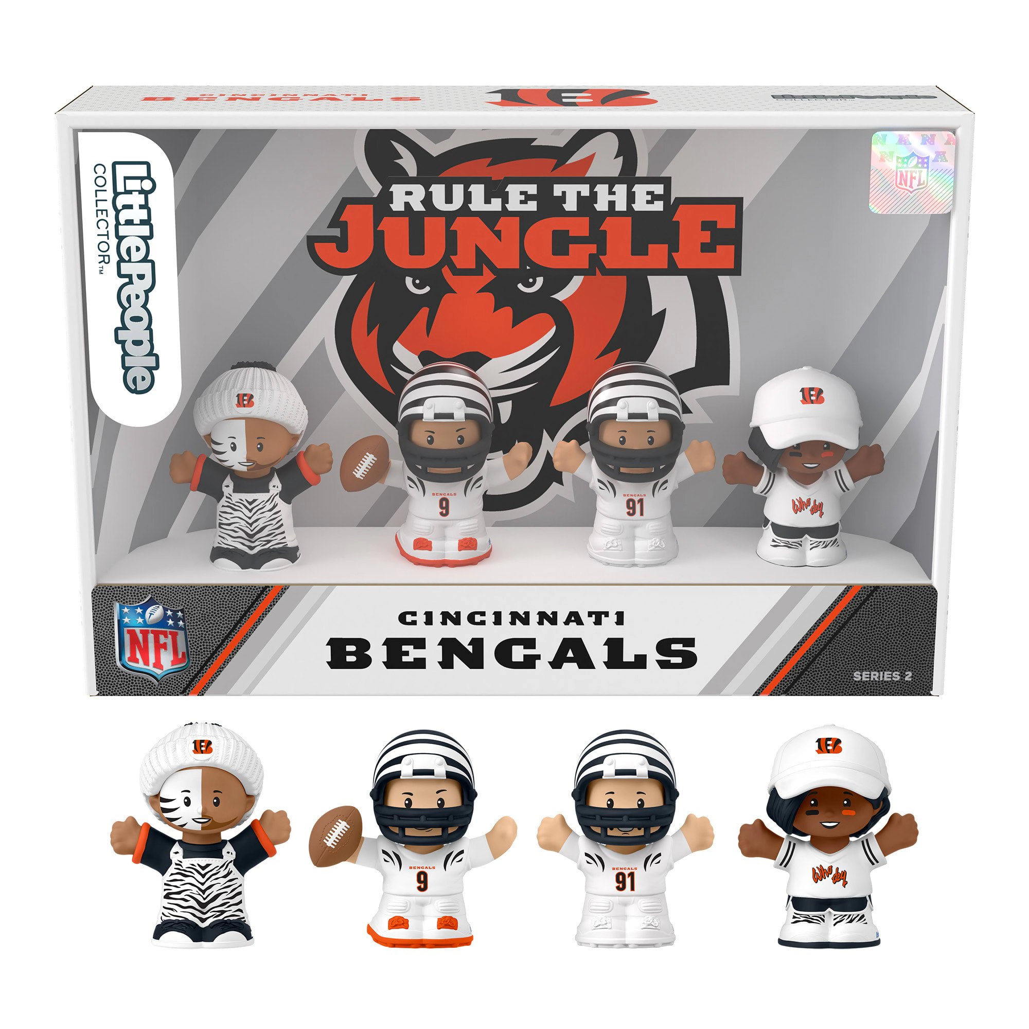 Fisher-Price Little People Cincinnati Bengals Fanatics Collector - NFL Series 2