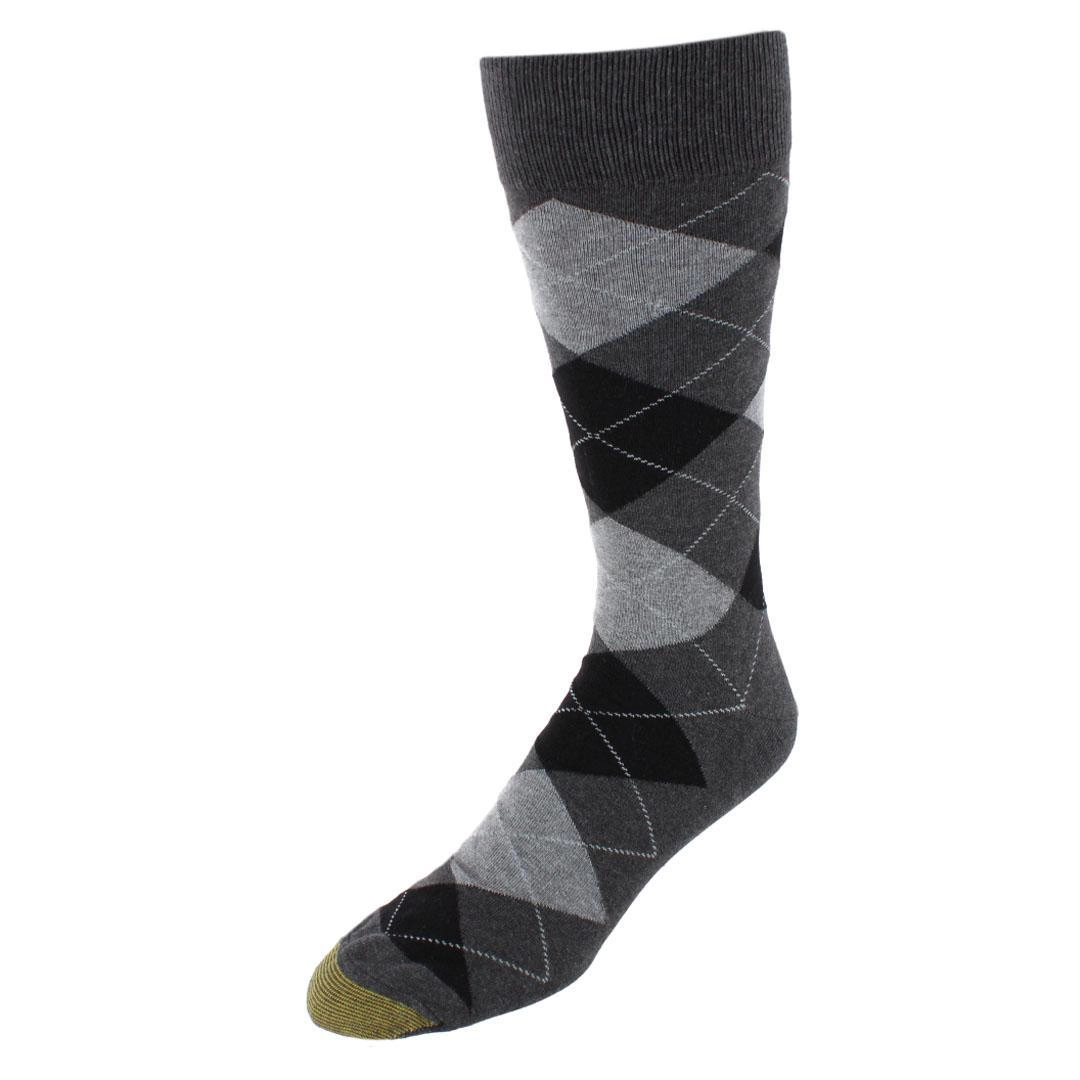 Gold Toe Men's Big & Tall Carylyle Argyle Crew Socks (3 Pairs)