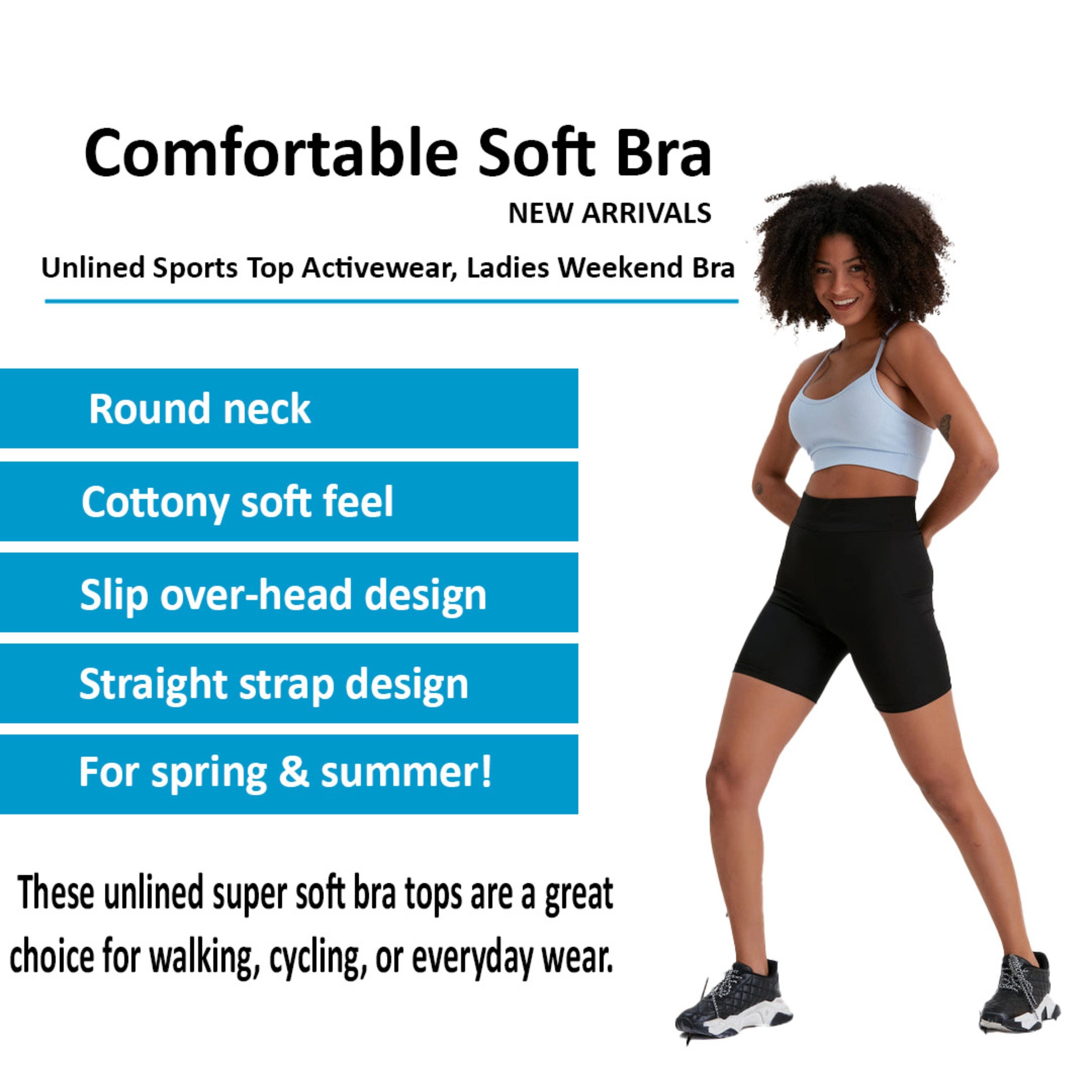 Wear Sierra Junior's and Women's Workout Sports Bra