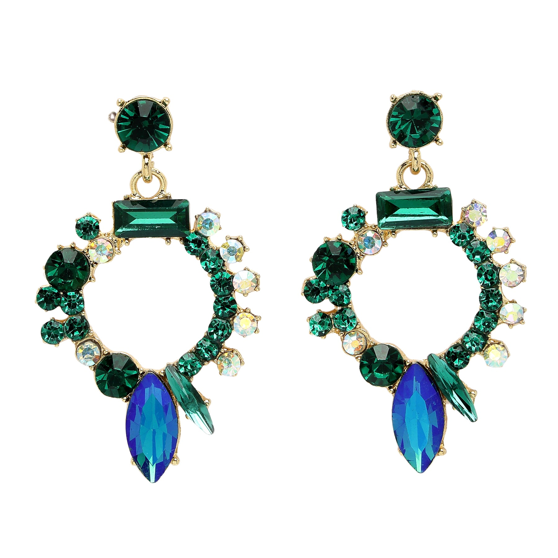AGP PARIS Womens Diva Gorgeous Vintage Drop Earrings
