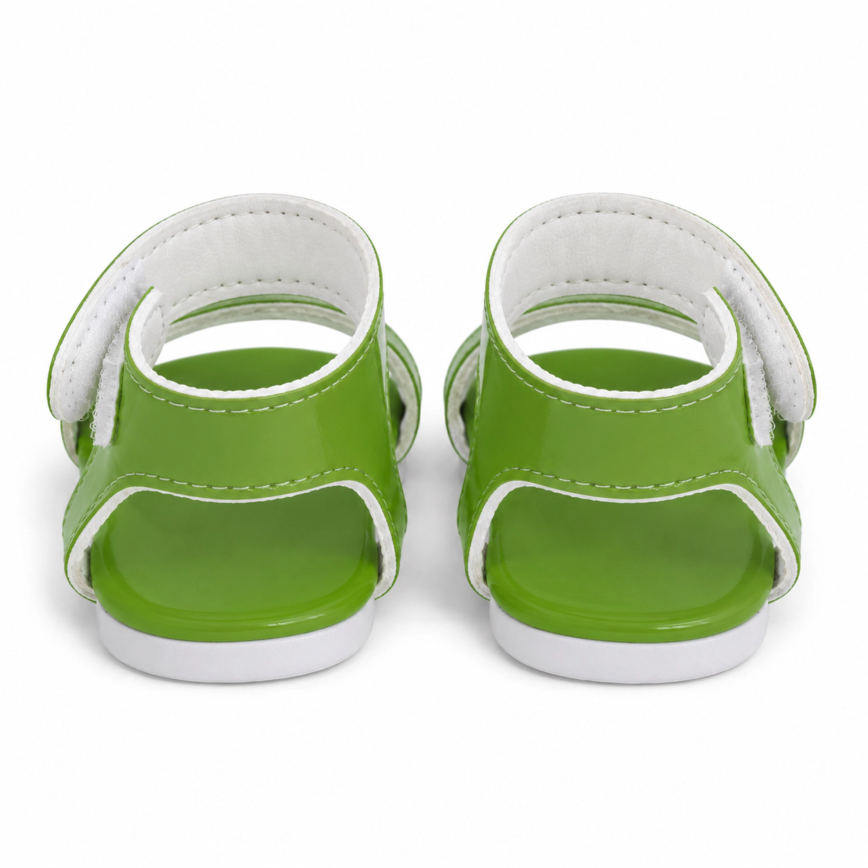 MBD® Girl 18 Inch Doll Green Sandals