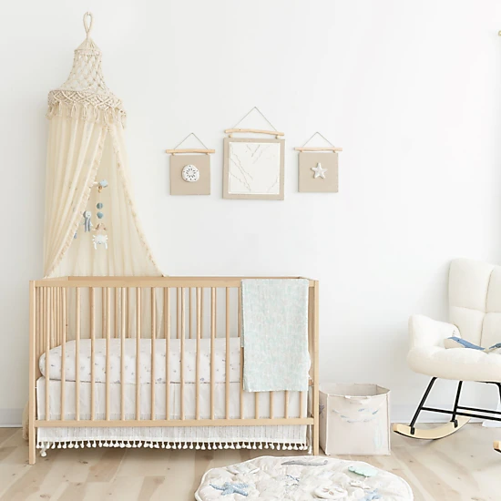 Crane Baby Kendi Macrame Nursery Canopy, Color: Cream - JCPenney