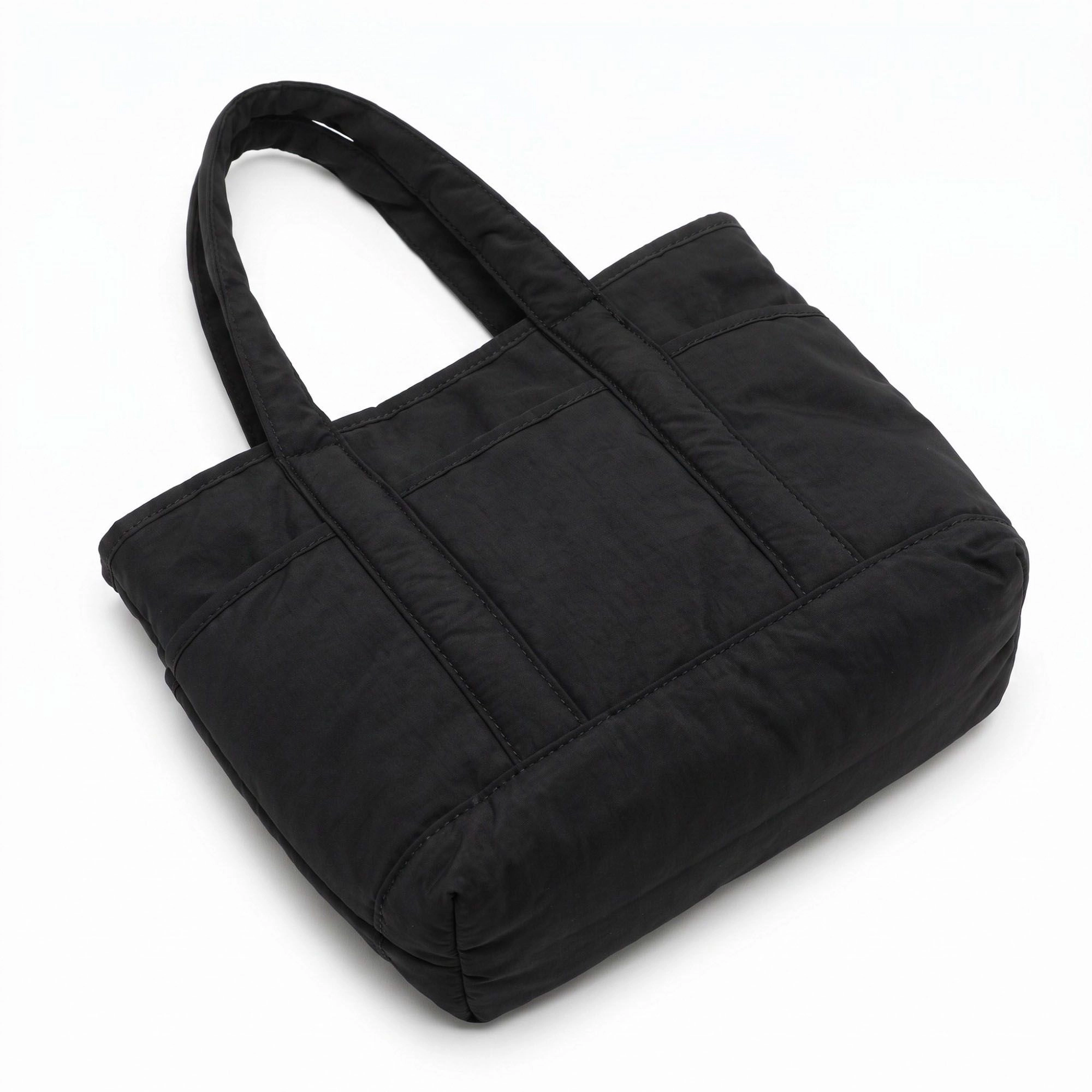 Alilang Women's Lightweight Utility Tote Bag with Long Shoulder Straps and Exterior Pockets 9x7.5x4.5in