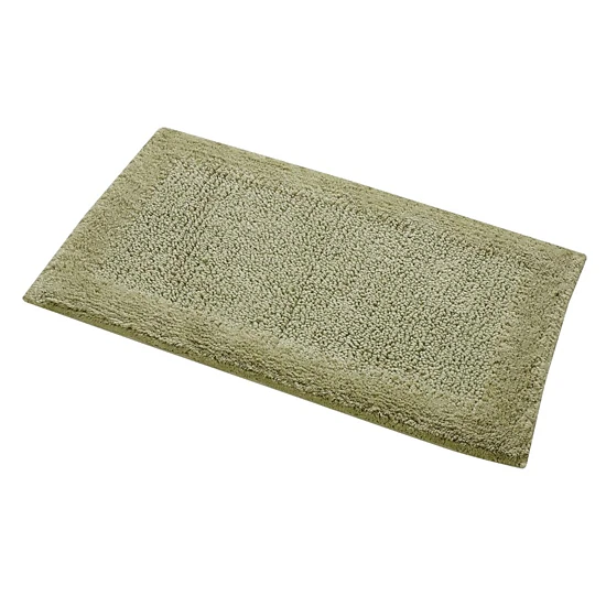 Naples 220 GSF Non Skid Back Solid Bath Rug 24in x 40in by Knightsbridge